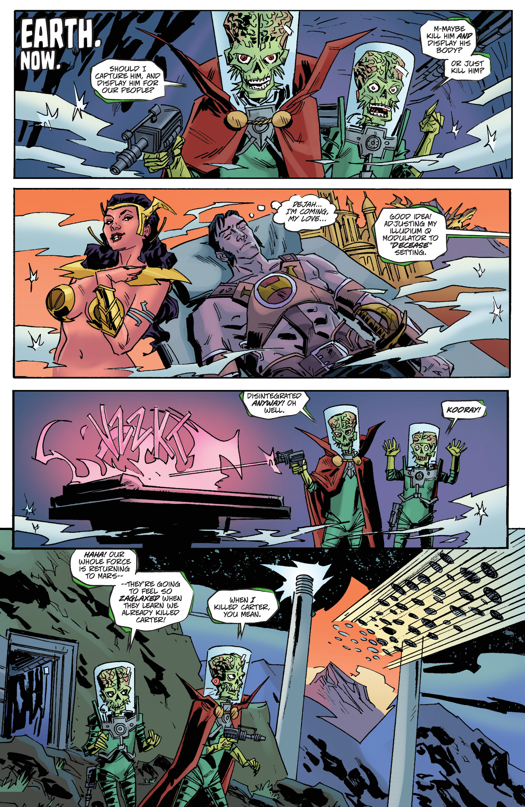 Read online Warlord of Mars Attacks comic -  Issue #4 - 6