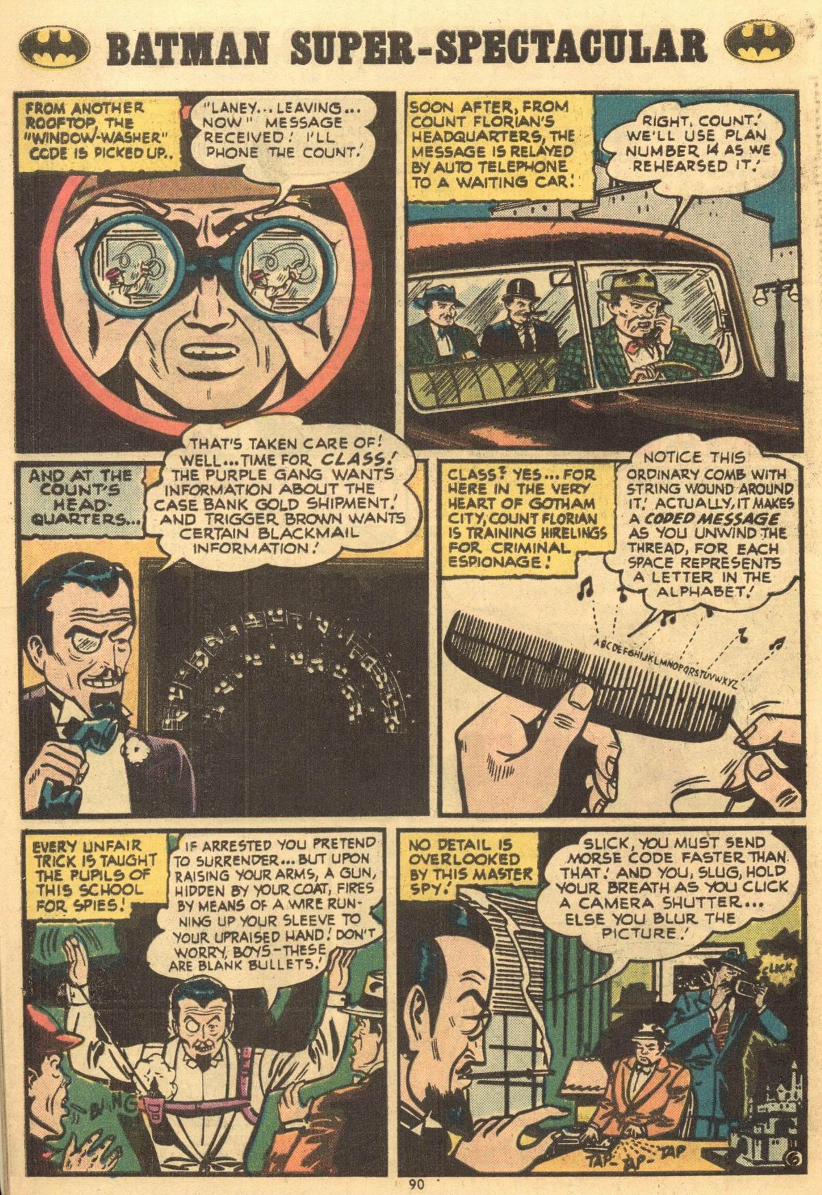 Read online Batman (1940) comic -  Issue #258 - 90