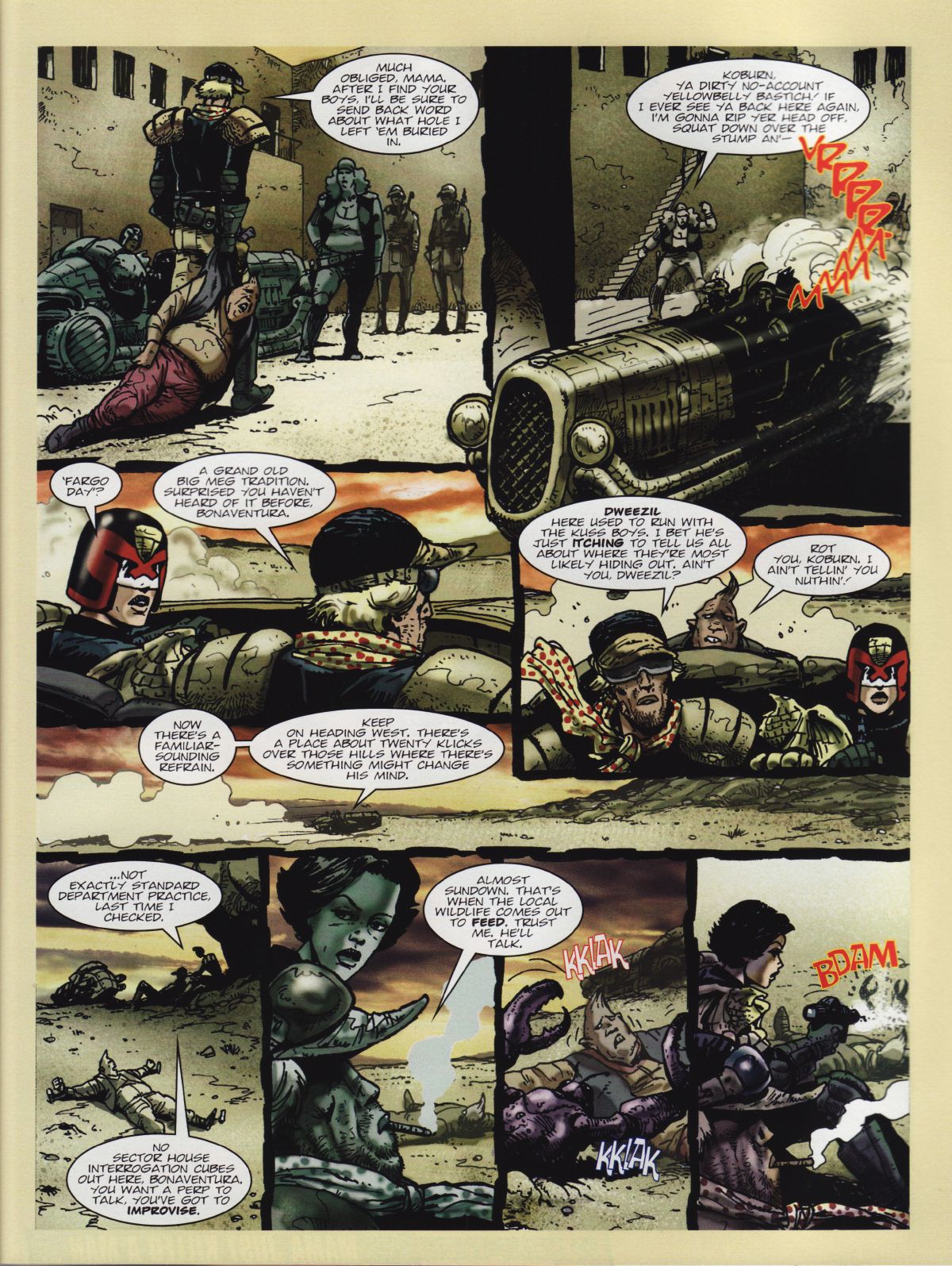 Read online Judge Dredd Megazine (Vol. 5) comic -  Issue #222 - 23