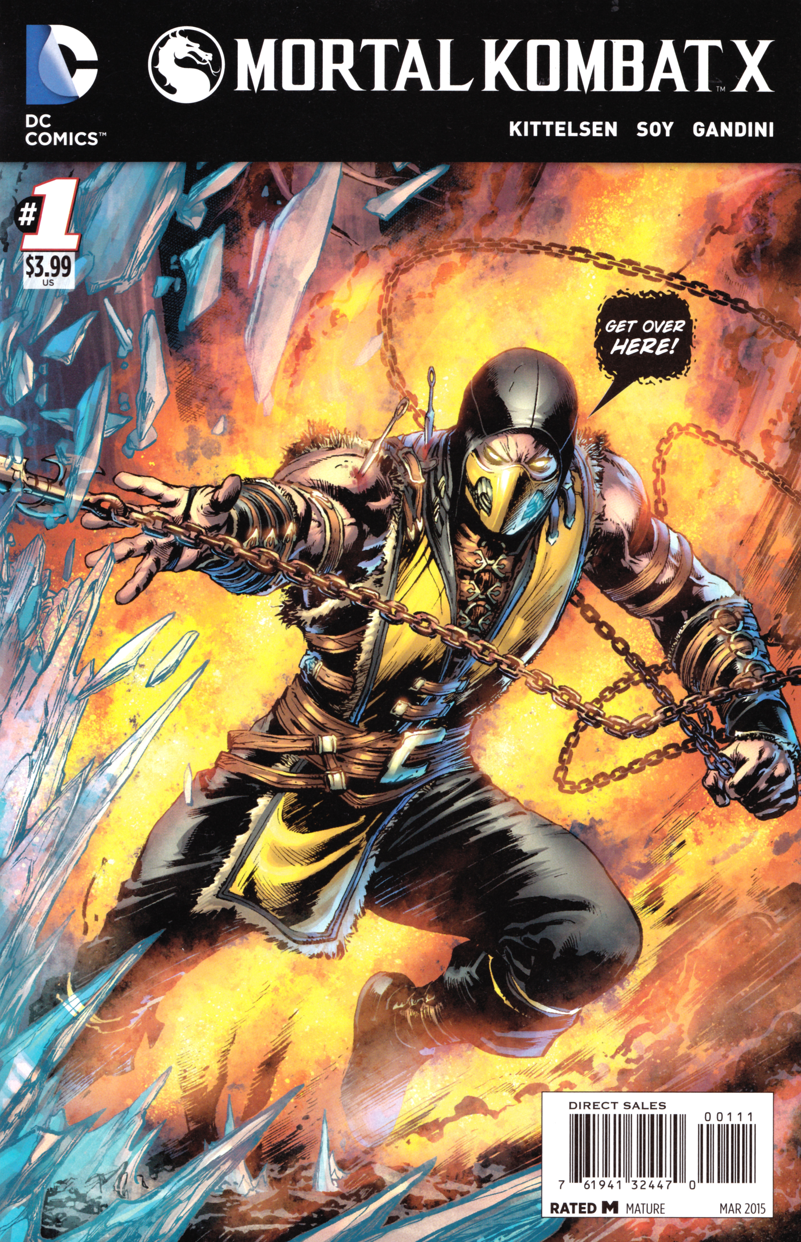 Read online Mortal Kombat X [II] comic -  Issue #1 - 1