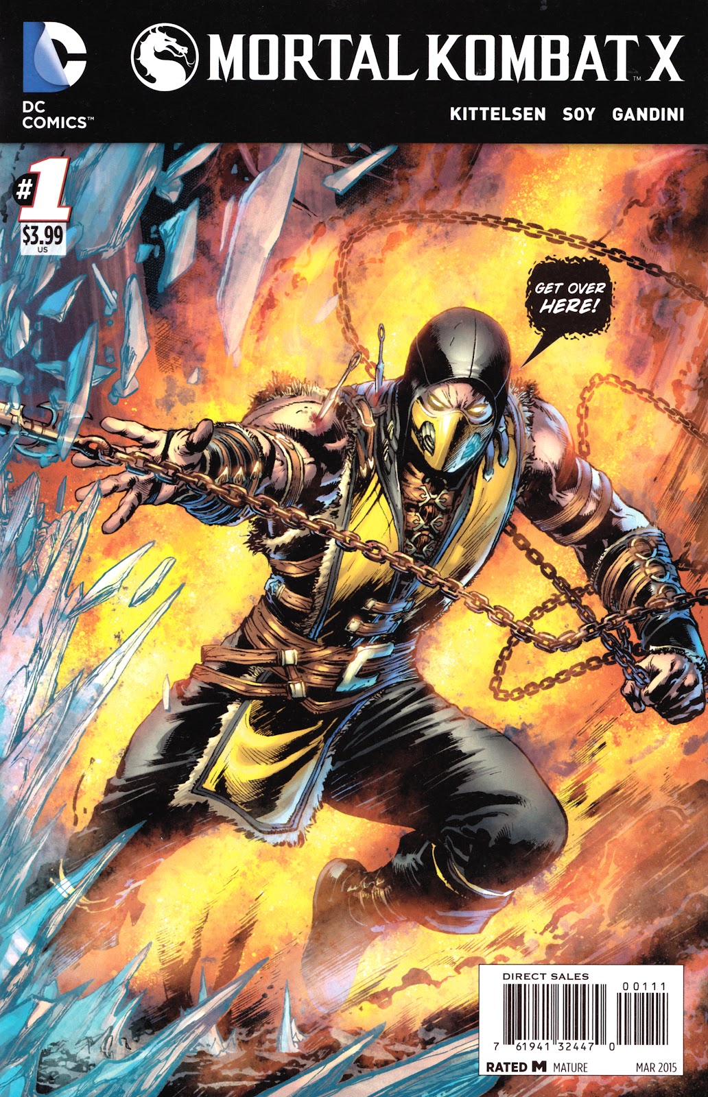 Mortal Kombat X [II] issue 1 - Page 1