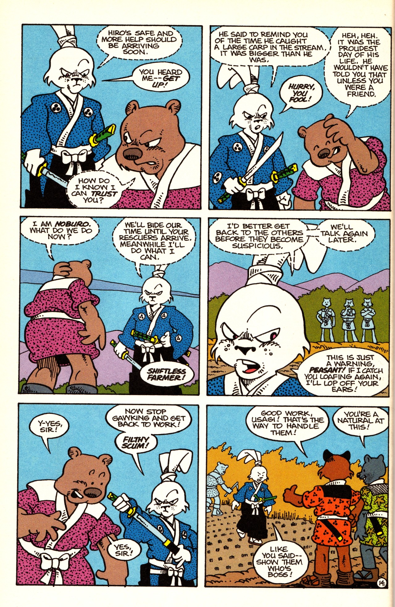 Read online Usagi Yojimbo (1993) comic -  Issue #9 - 16