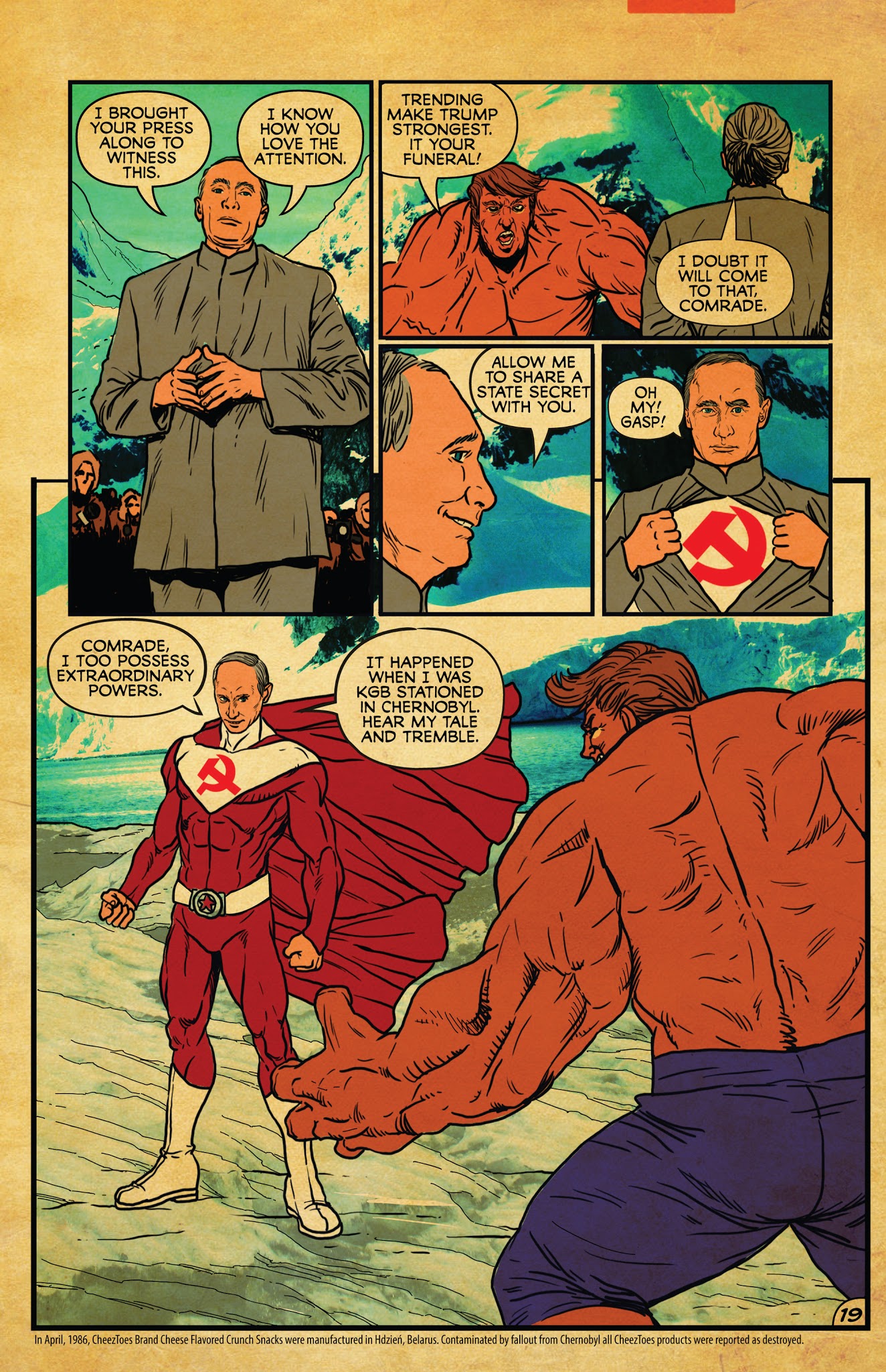 Read online Tremendous Trump comic -  Issue # Full - 21