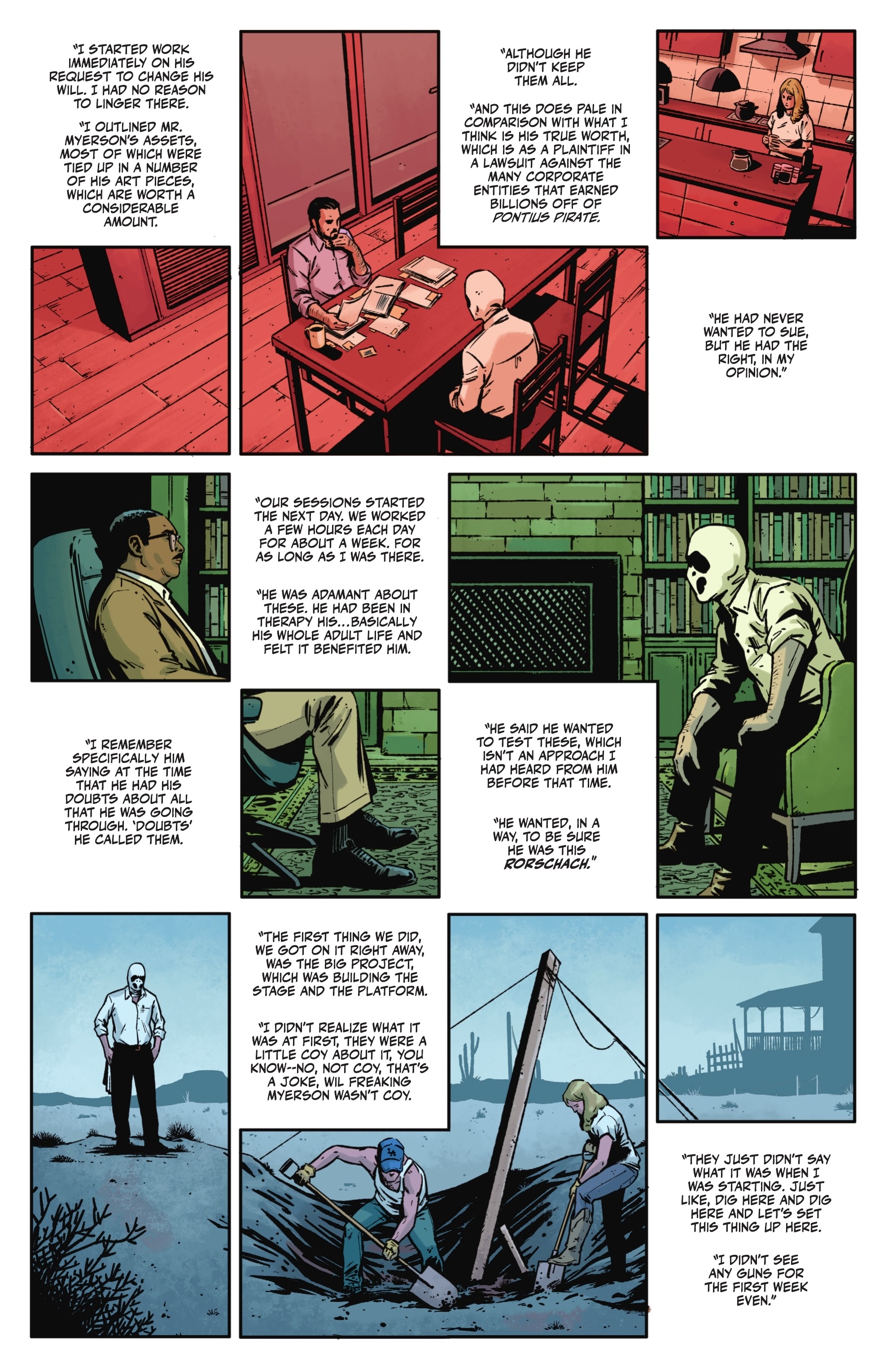 Read online Rorschach comic -  Issue #8 - 10