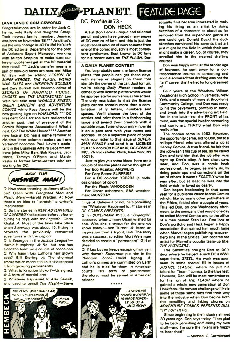 Read online The Superman Family comic -  Issue #208 - 51