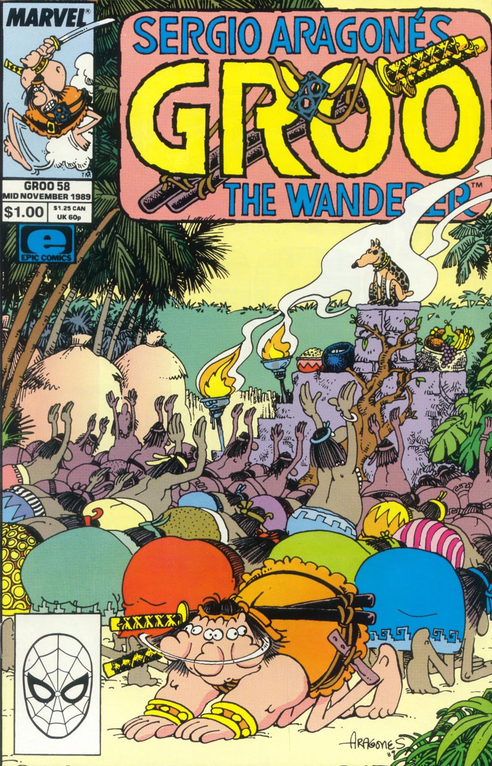 Read online Sergio Aragonés Groo the Wanderer comic -  Issue #58 - 1