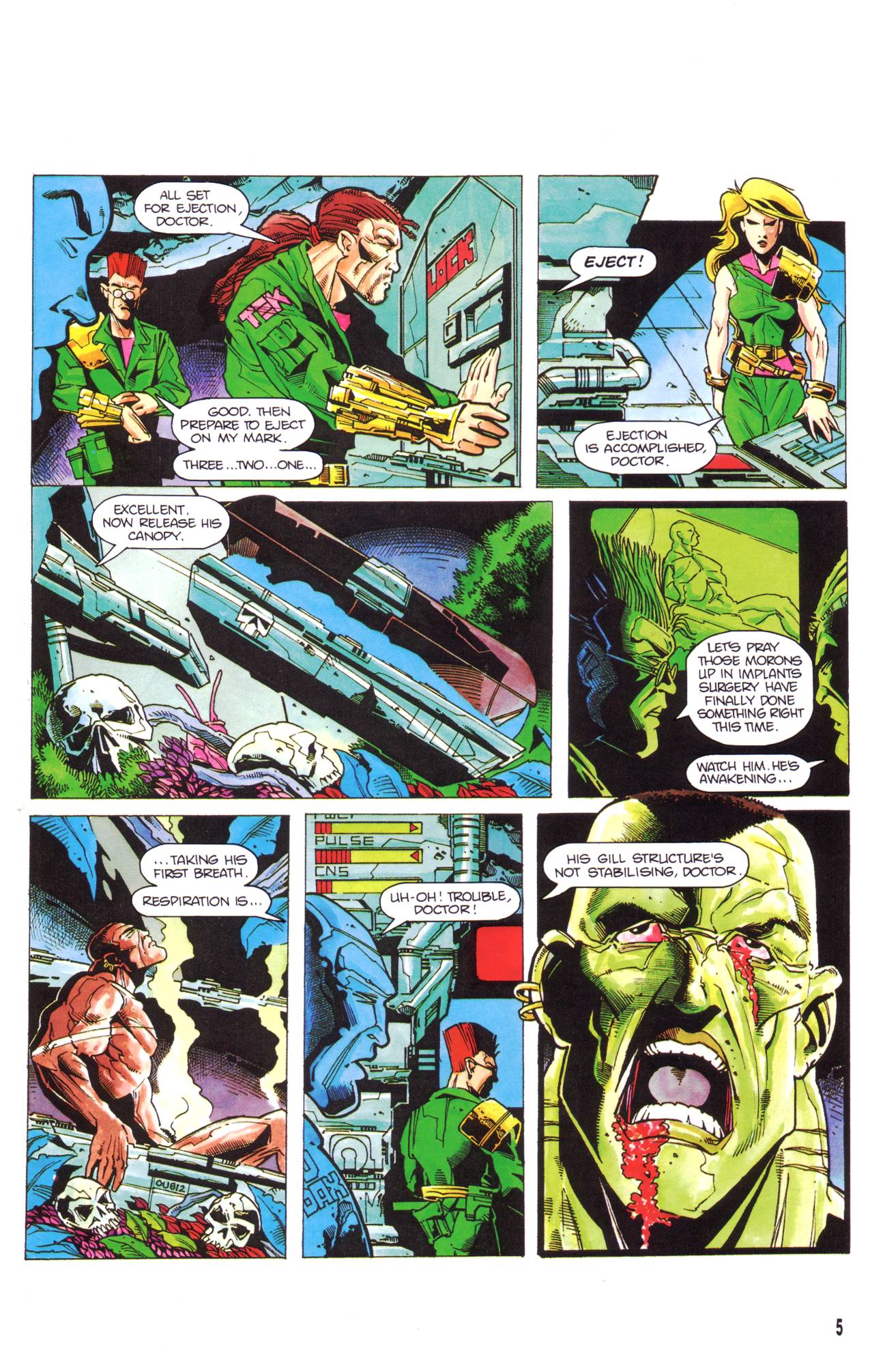 Read online Rogue Trooper:  The Final Warrior comic -  Issue #4 - 6