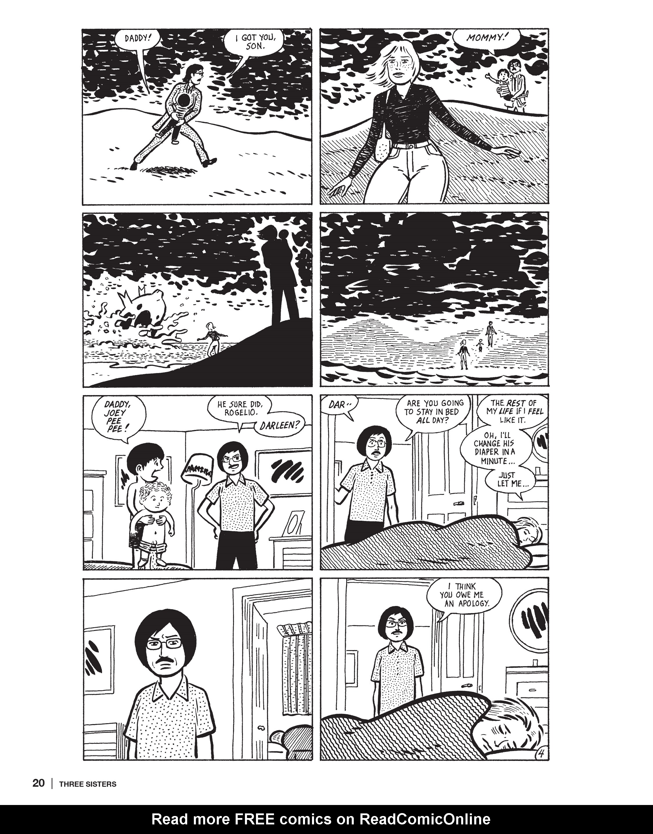 Read online Three Sisters: The Love and Rockets Library comic -  Issue # TPB (Part 1) - 20