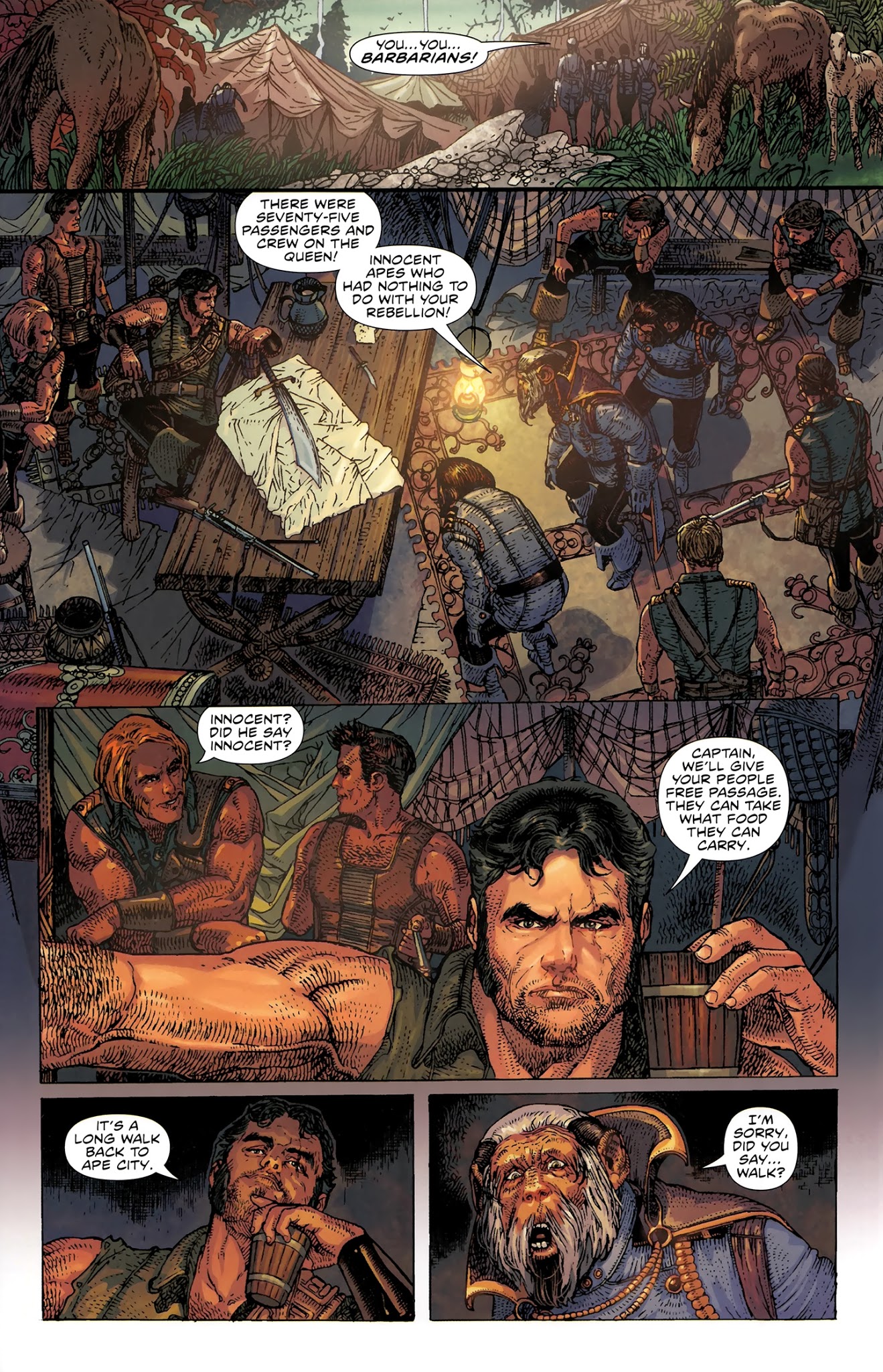 Read online Planet of the Apes (2011) comic -  Issue #9 - 8