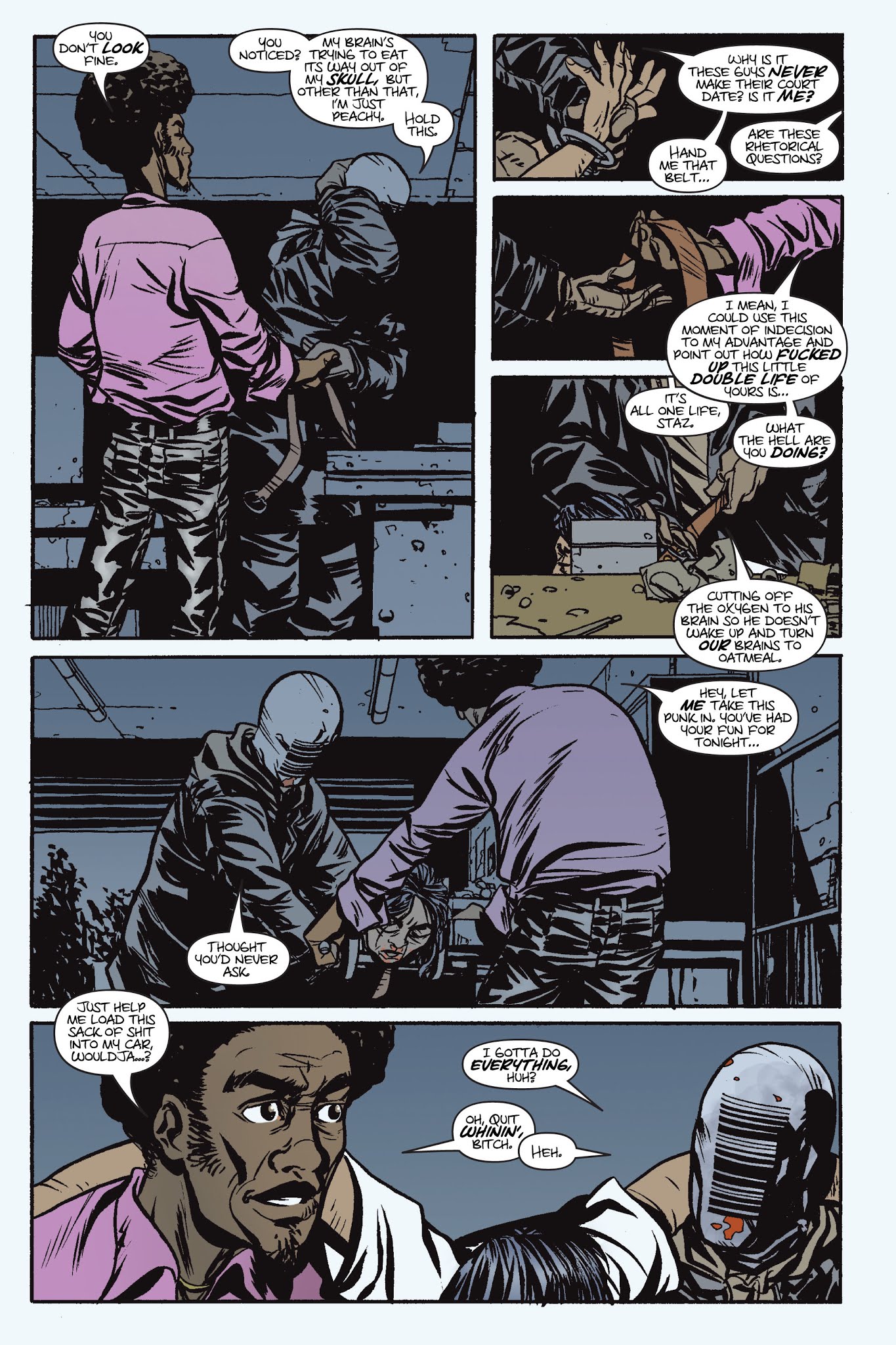 Read online Codeflesh, The Definitive Edition Hardcover comic -  Issue # TPB - 41