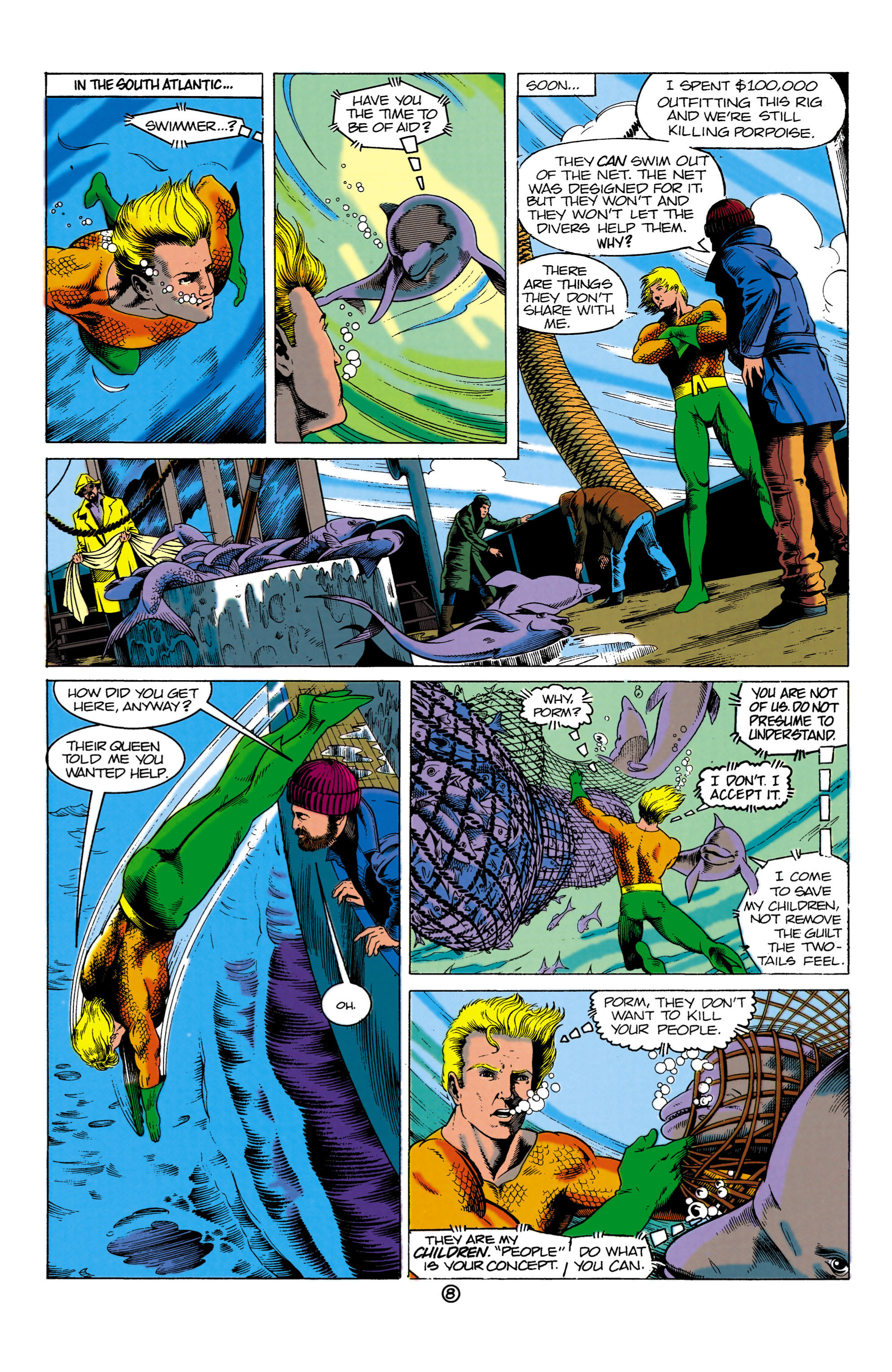 Read online Aquaman (1991) comic -  Issue #1 - 8