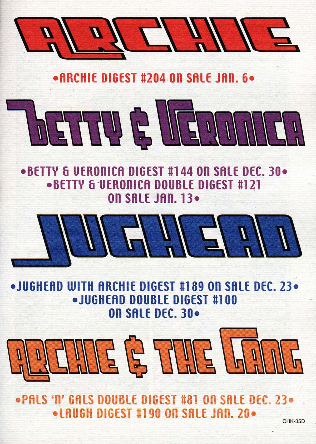 Read online Laugh Comics Digest comic -  Issue #190 - 42