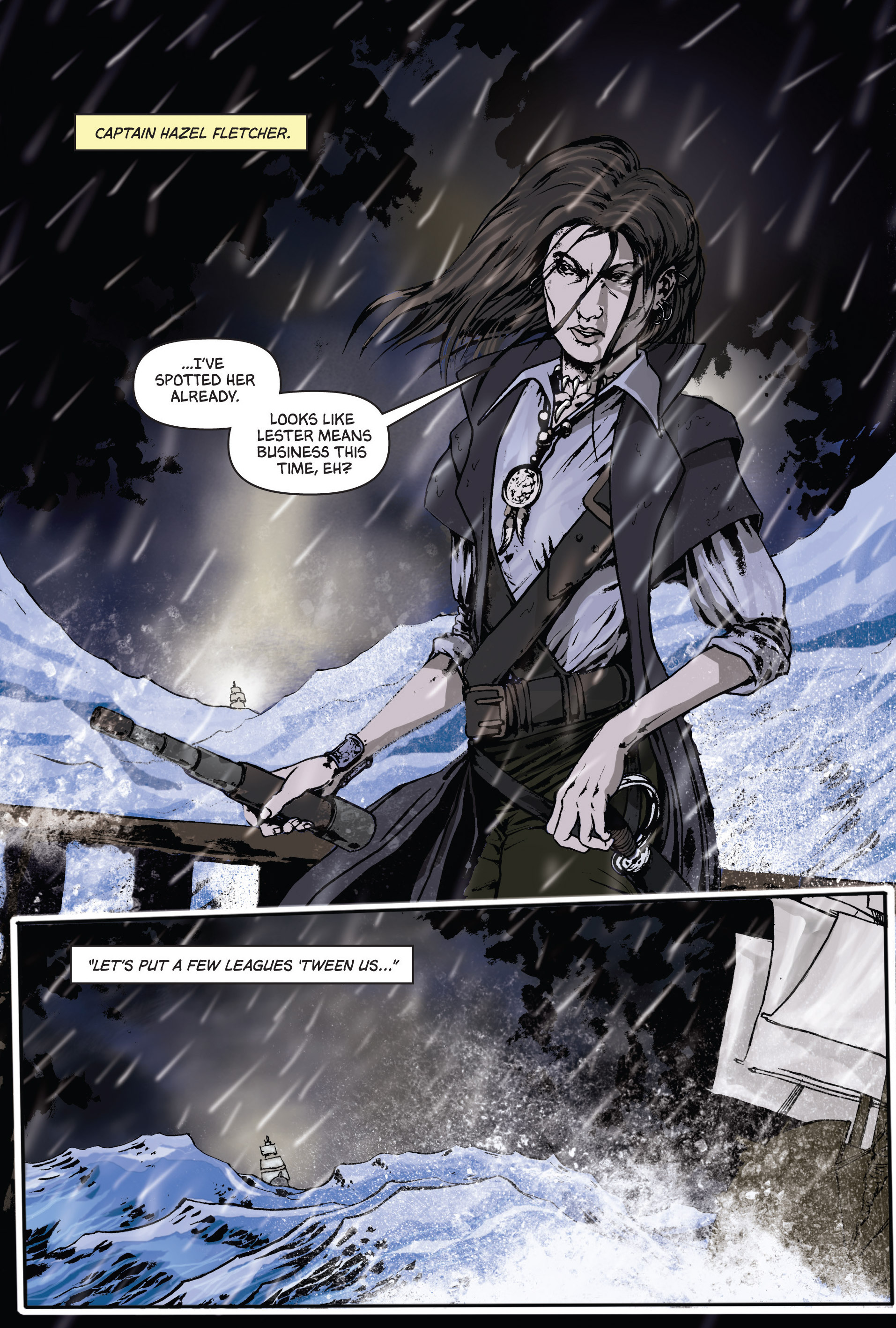 Read online Pirates of the Lost World comic -  Issue # TPB - 9