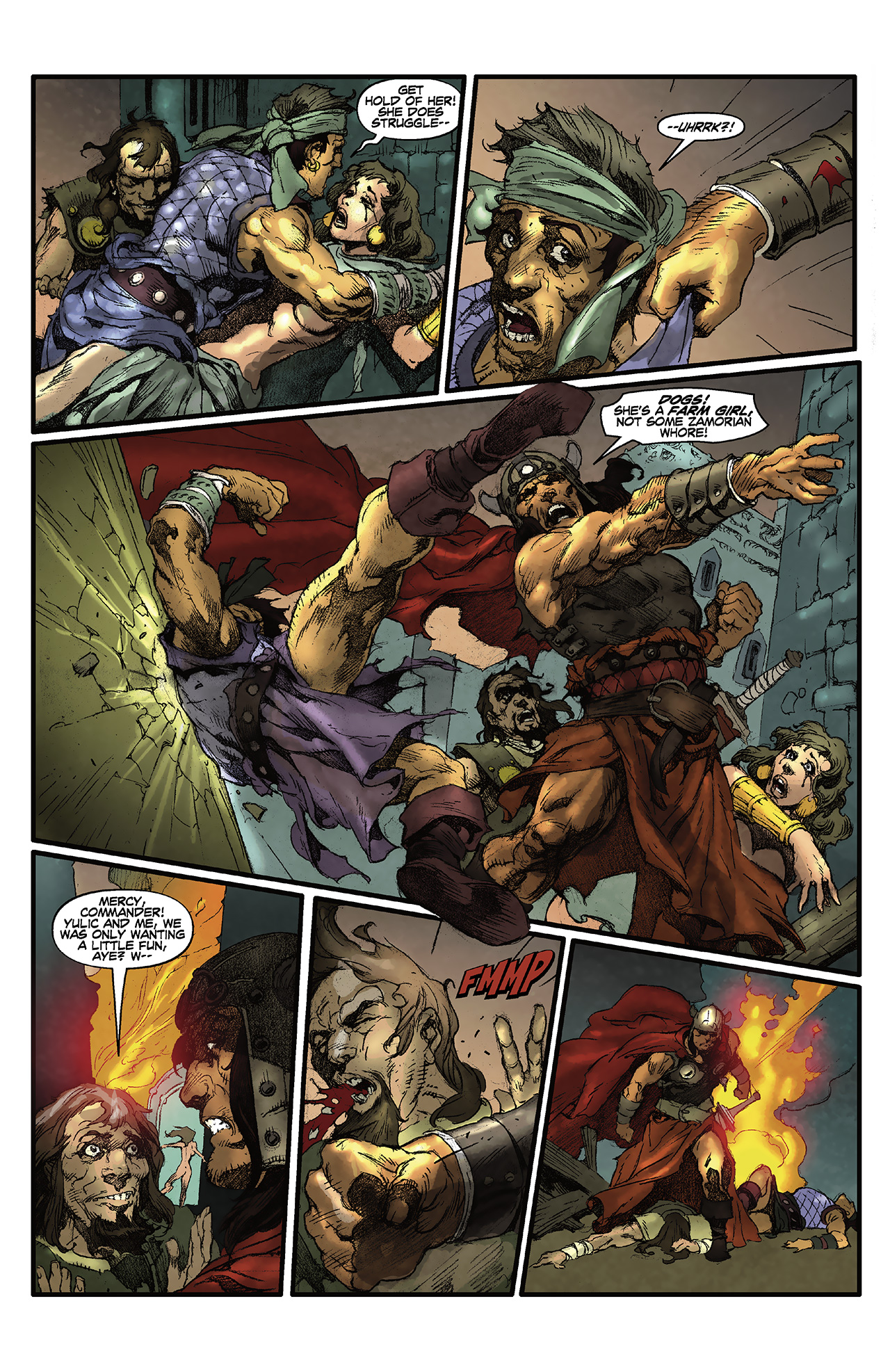 Read online Conan The Cimmerian comic -  Issue #19 - 20