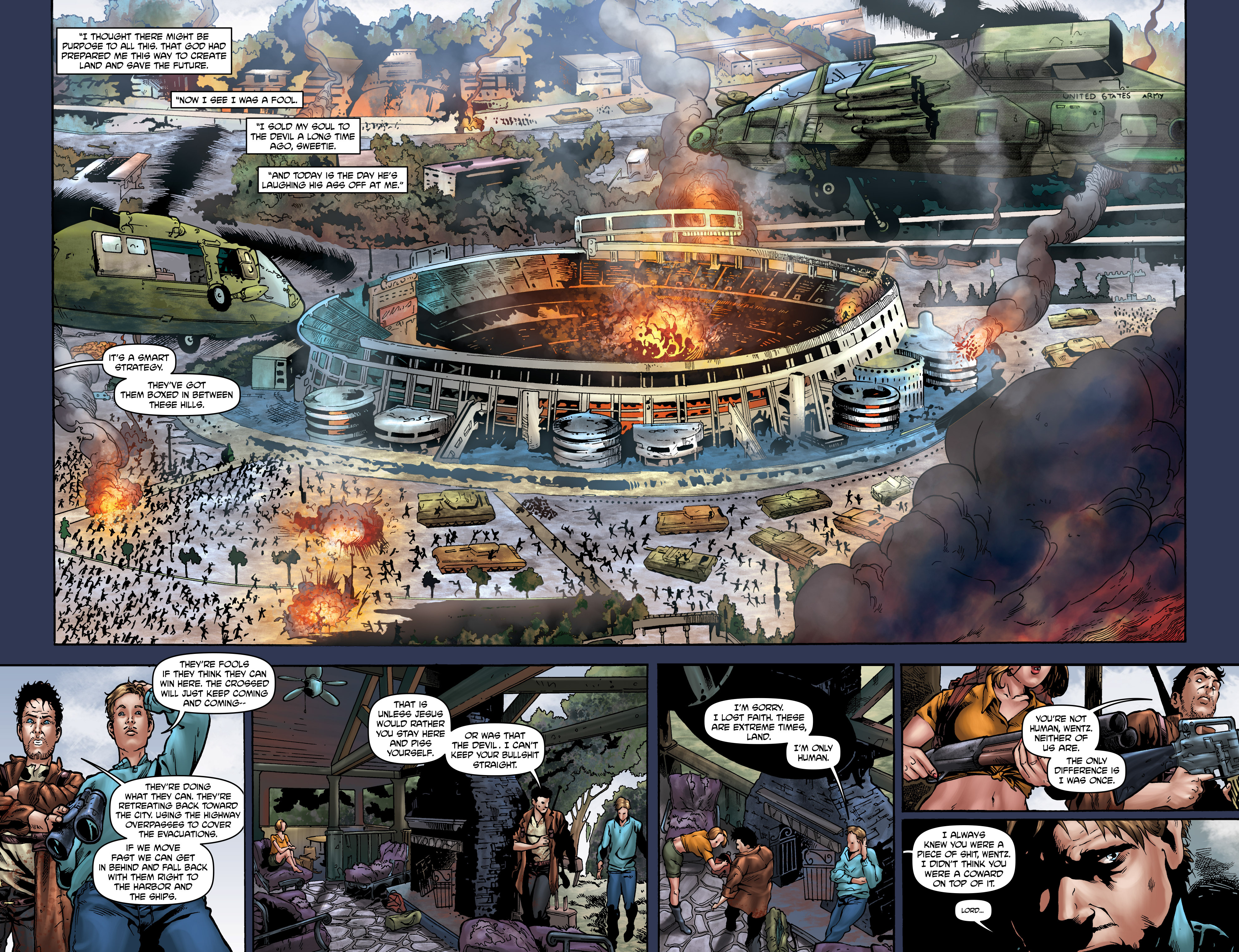 Read online Crossed: Badlands comic -  Issue #66 - 17