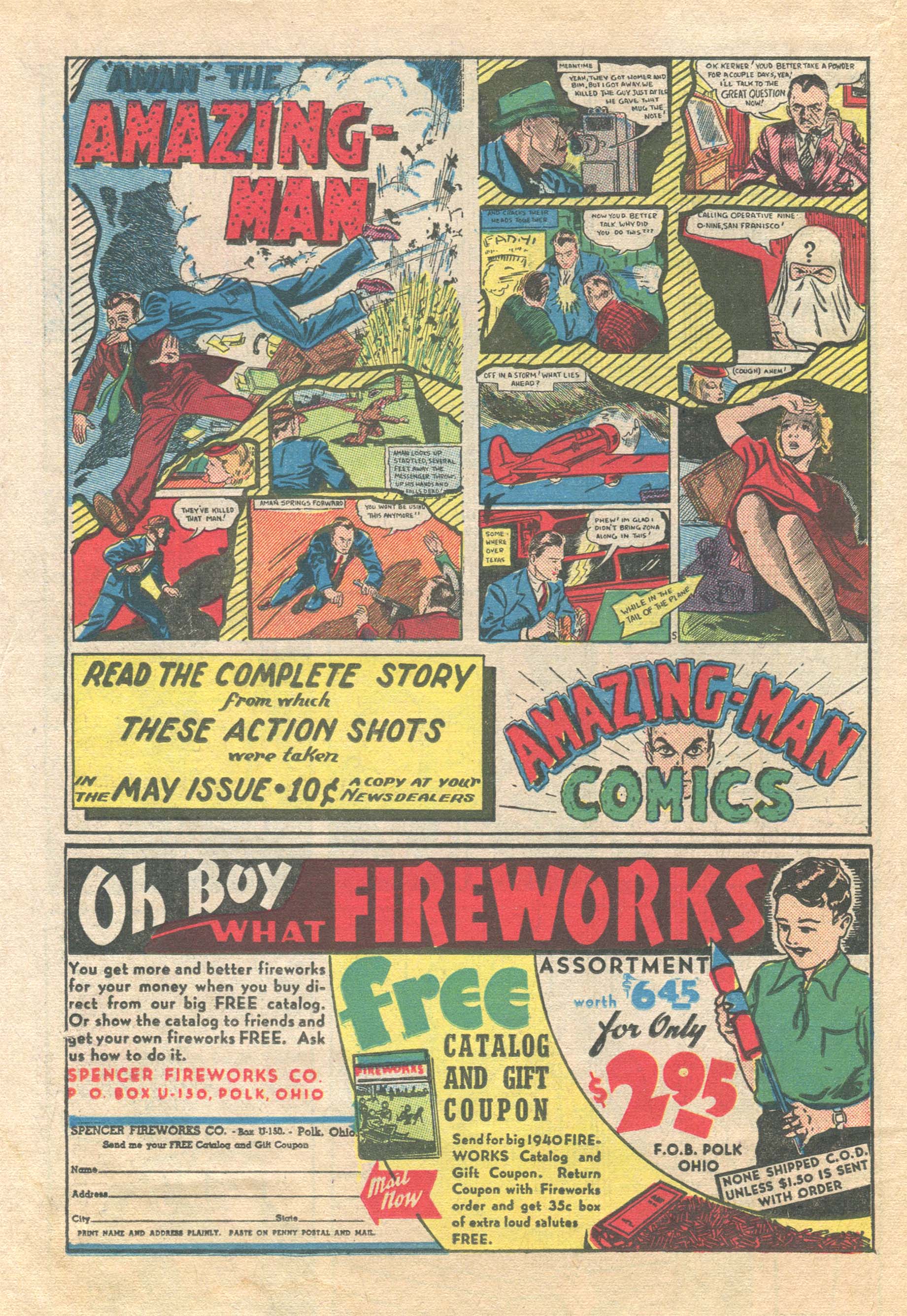 Read online Amazing Adventure Funnies comic -  Issue #1 - 66