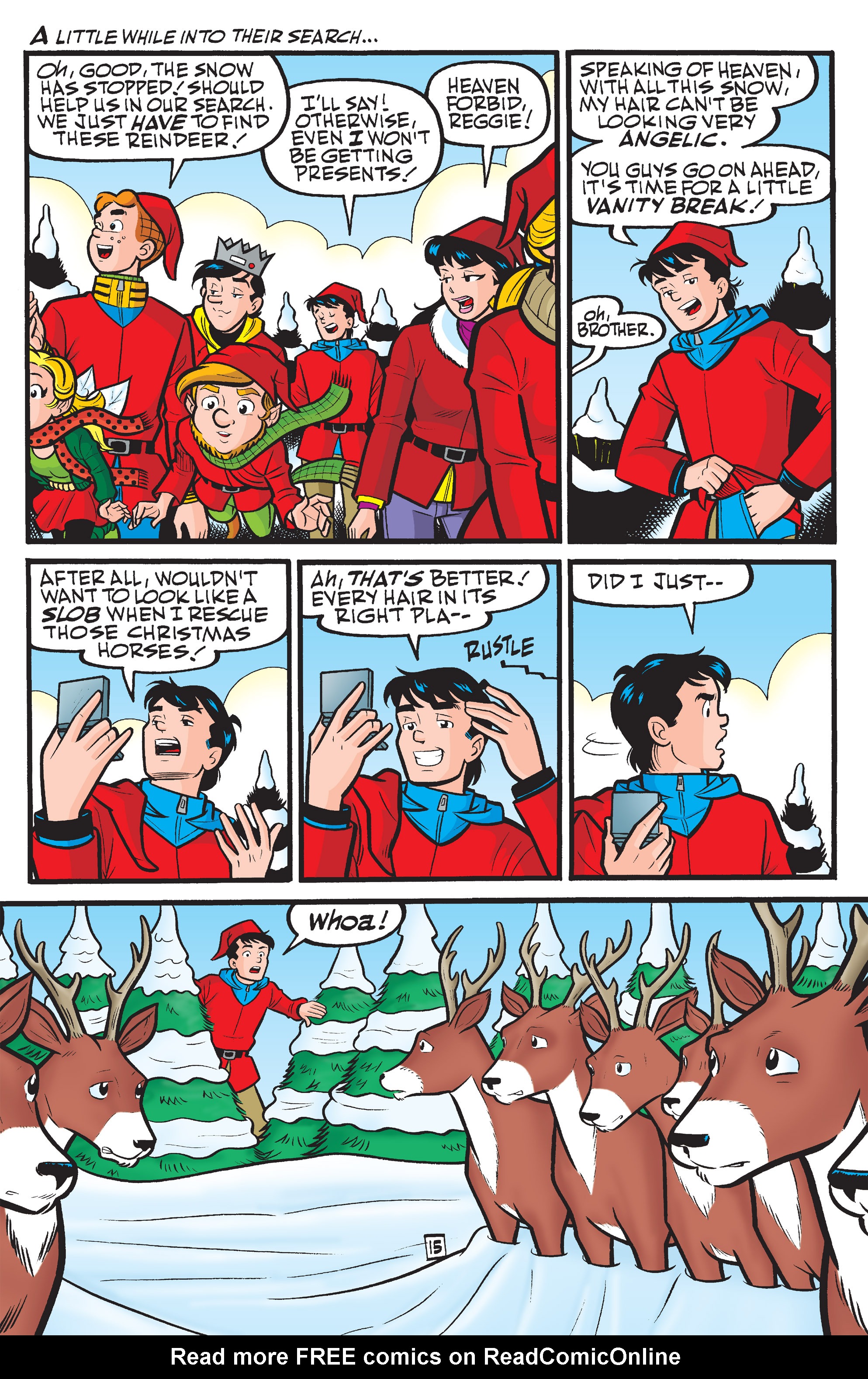 Read online Archie Meets Santa comic -  Issue # TPB - 97