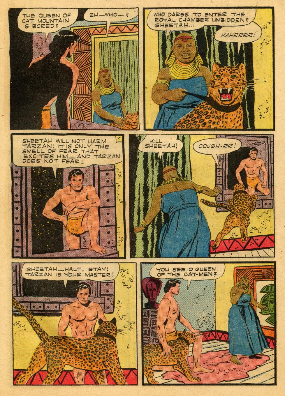 Read online Tarzan (1948) comic -  Issue #68 - 11