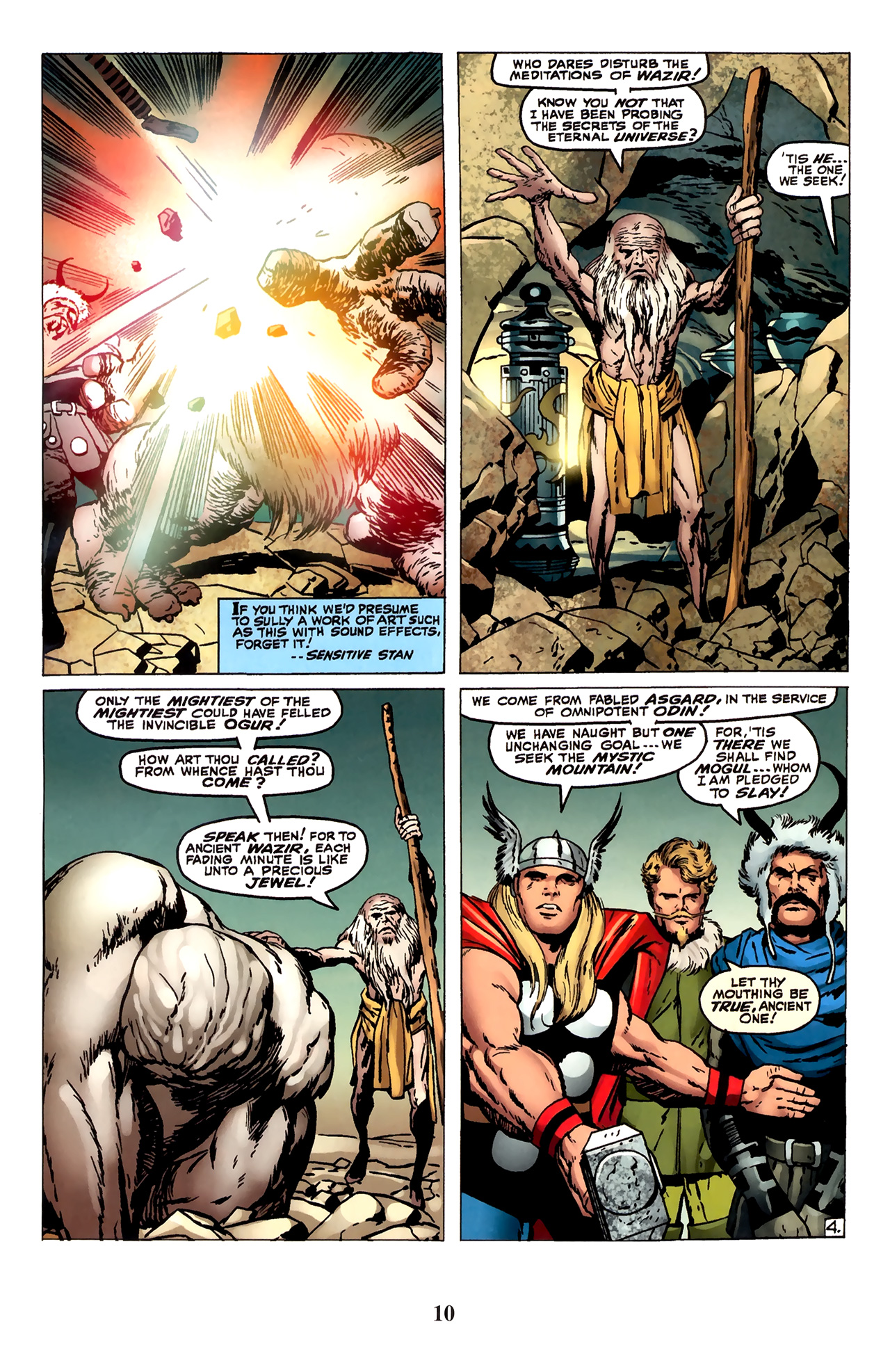 Read online Thor: Tales of Asgard by Stan Lee & Jack Kirby comic -  Issue #6 - 12