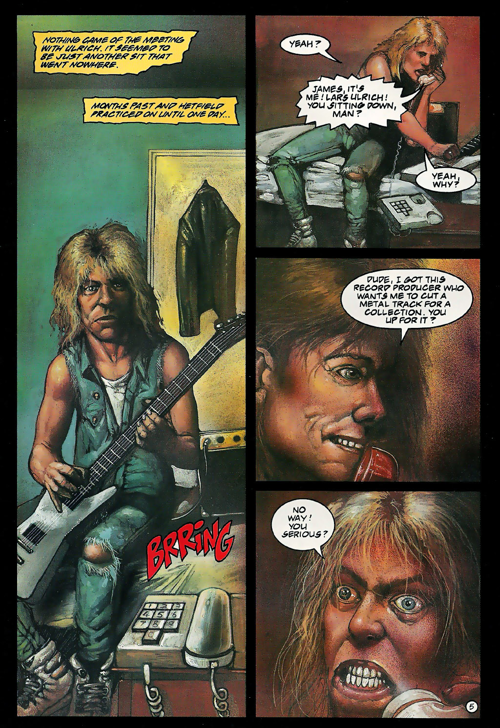 Read online Metallica comic -  Issue # Full - 9