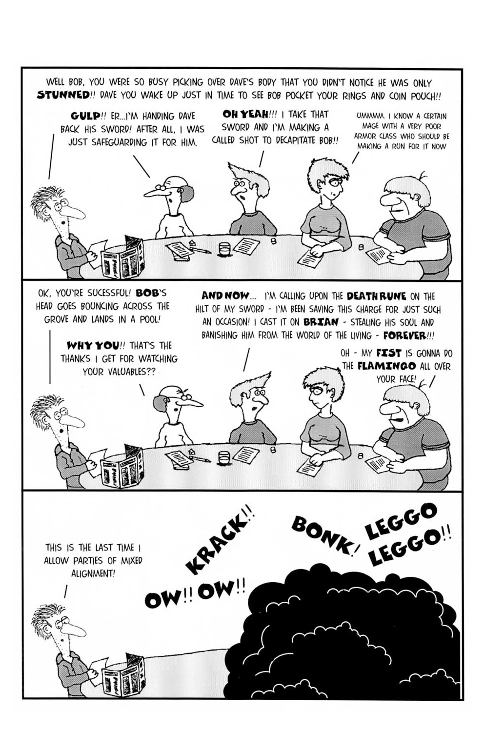 Read online Knights of the Dinner Table comic -  Issue #3 - 27