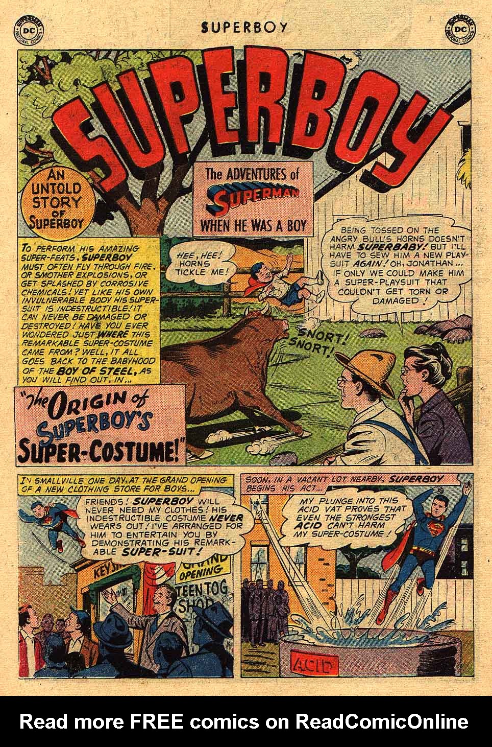 Read online Superboy (1949) comic -  Issue #78 - 12