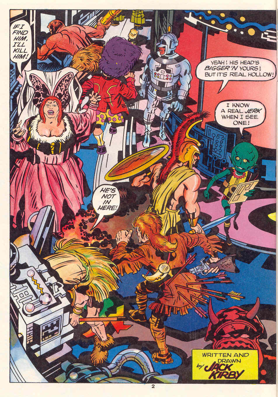 Read online Captain Victory and the Galactic Rangers (1981) comic -  Issue # _Special 1 - 4