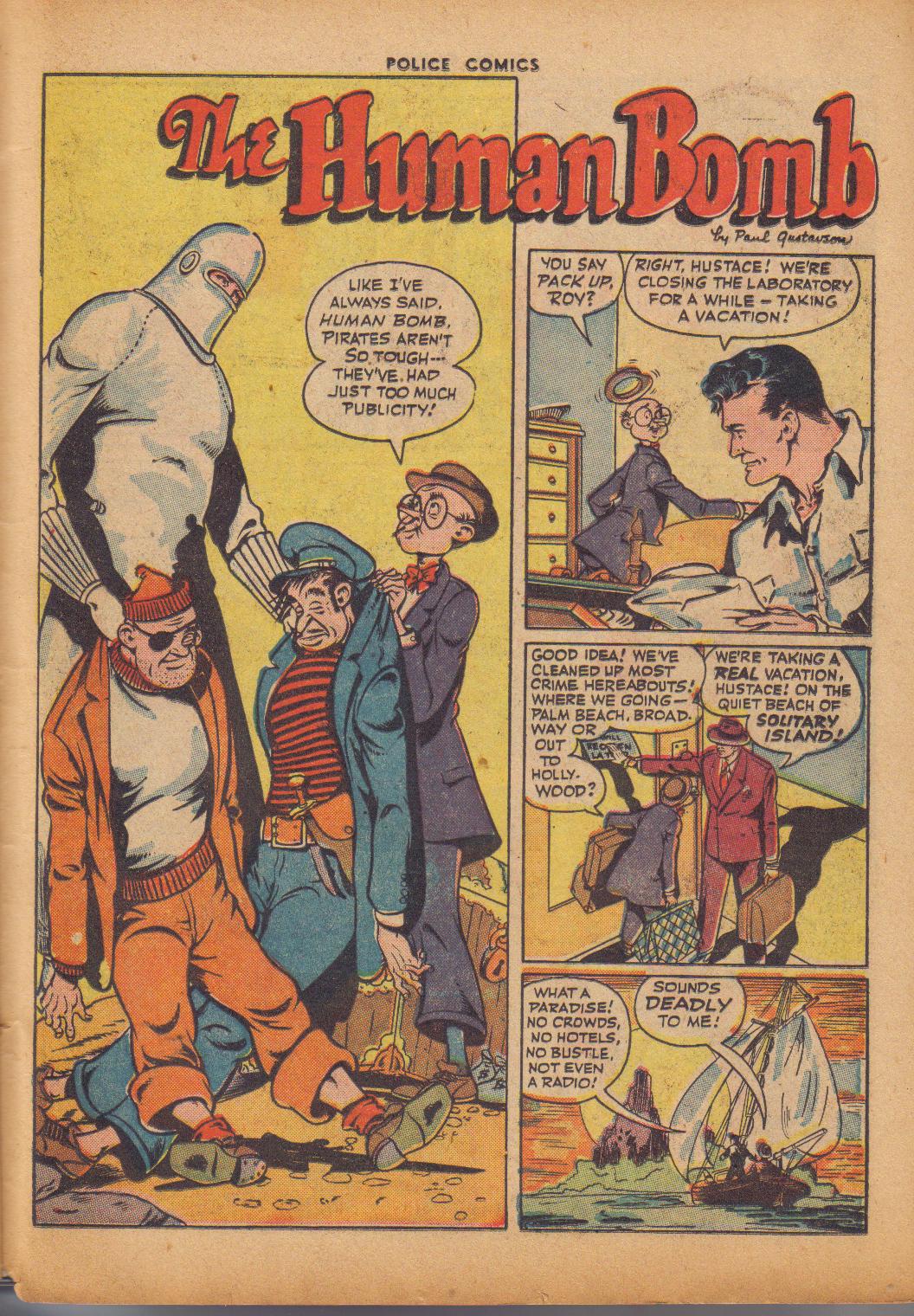Read online Police Comics comic -  Issue #50 - 43