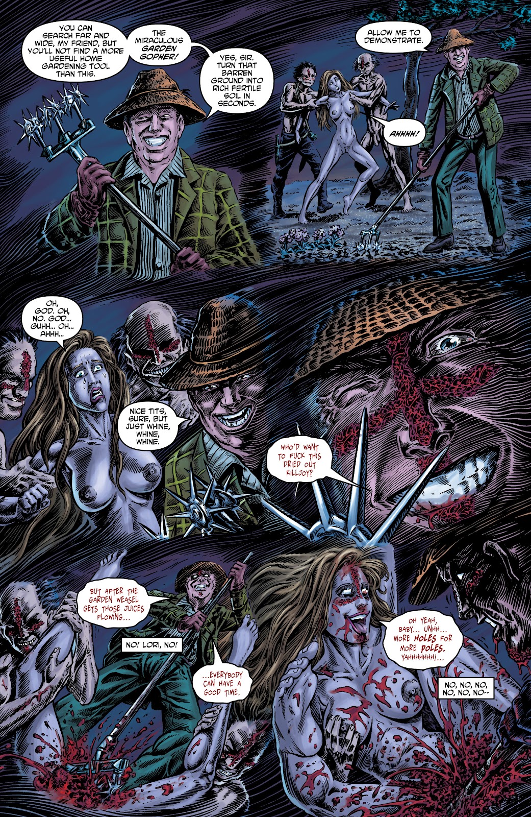 Crossed: Psychopath issue 1 - Page 9