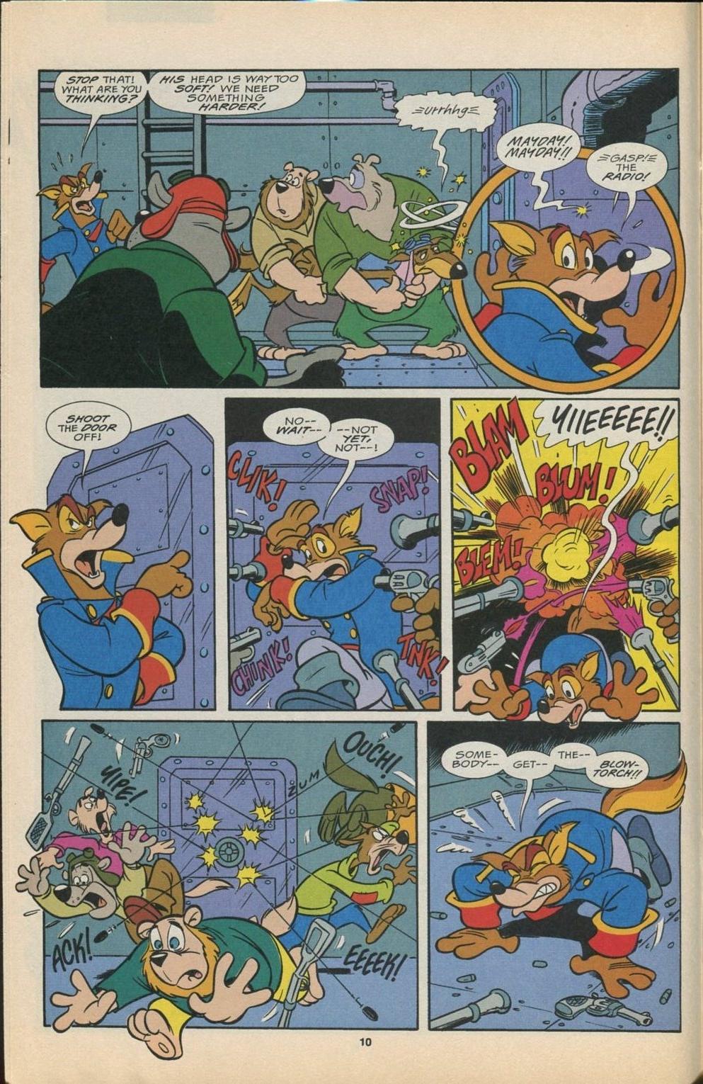 Read online Disney's Tale Spin Limited Series: ''Take Off'' comic -  Issue #4 - 11