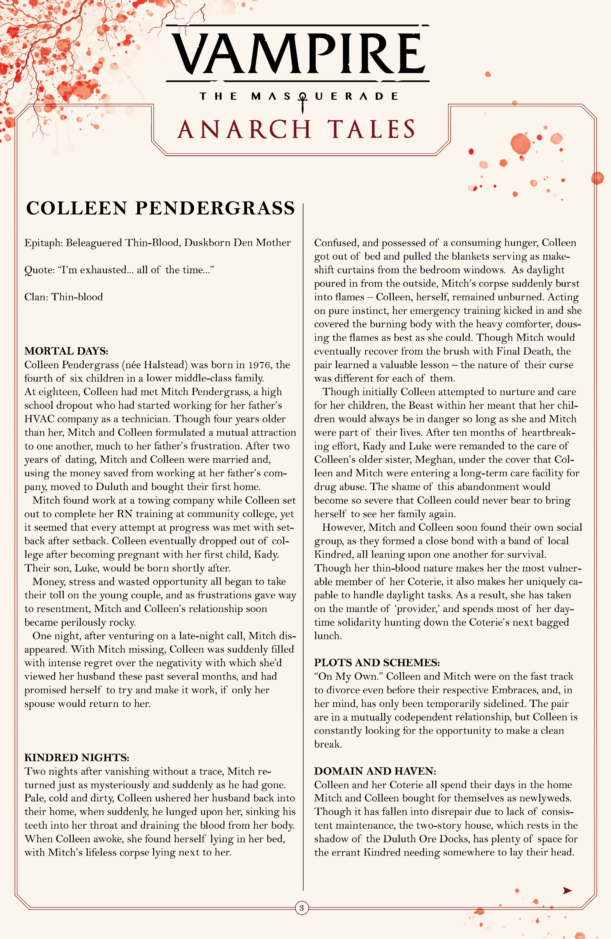 Read online Vampire: The Masquerade Winter's Teeth comic -  Issue #1 - 34