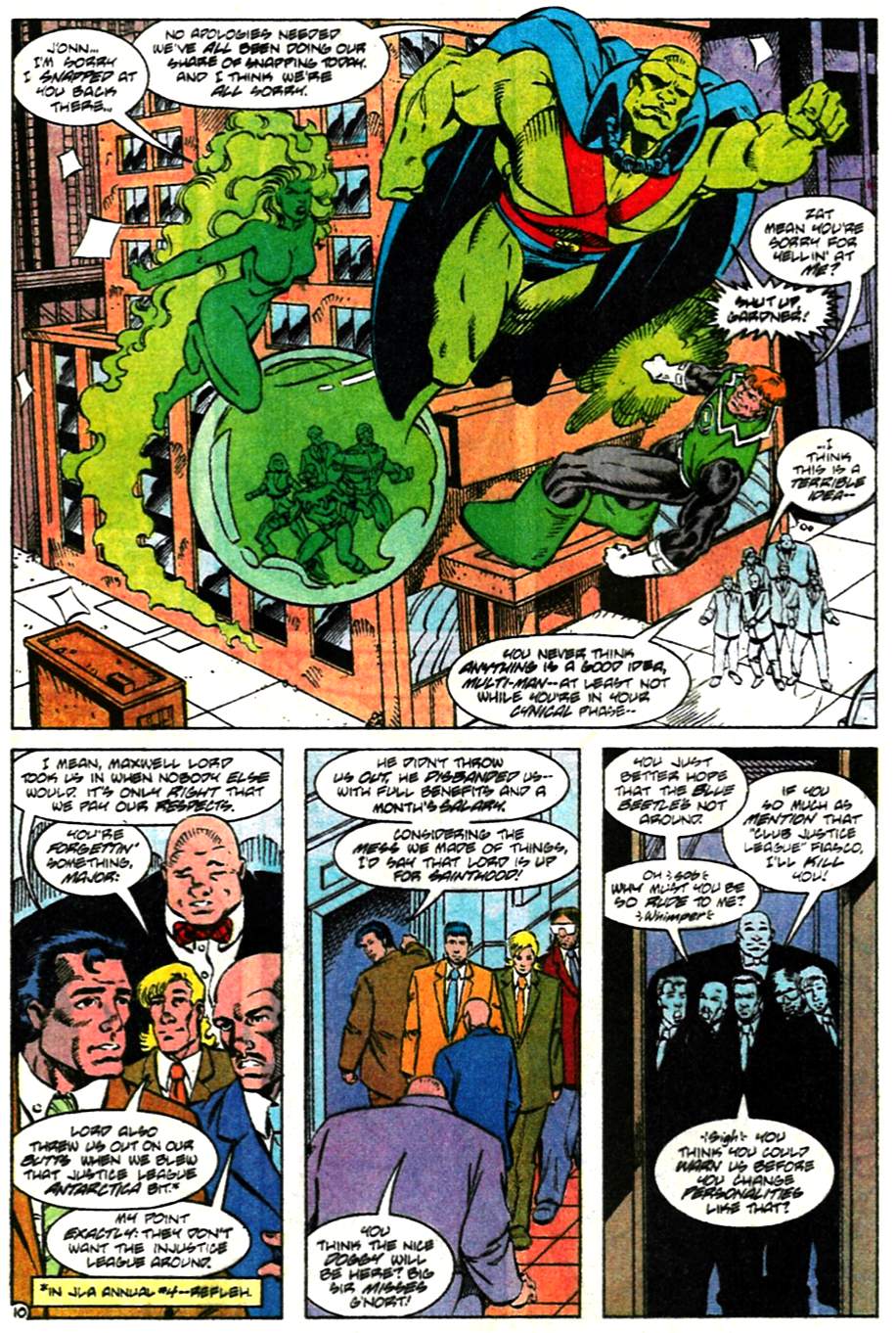 Read online Justice League America comic -  Issue #53 - 11