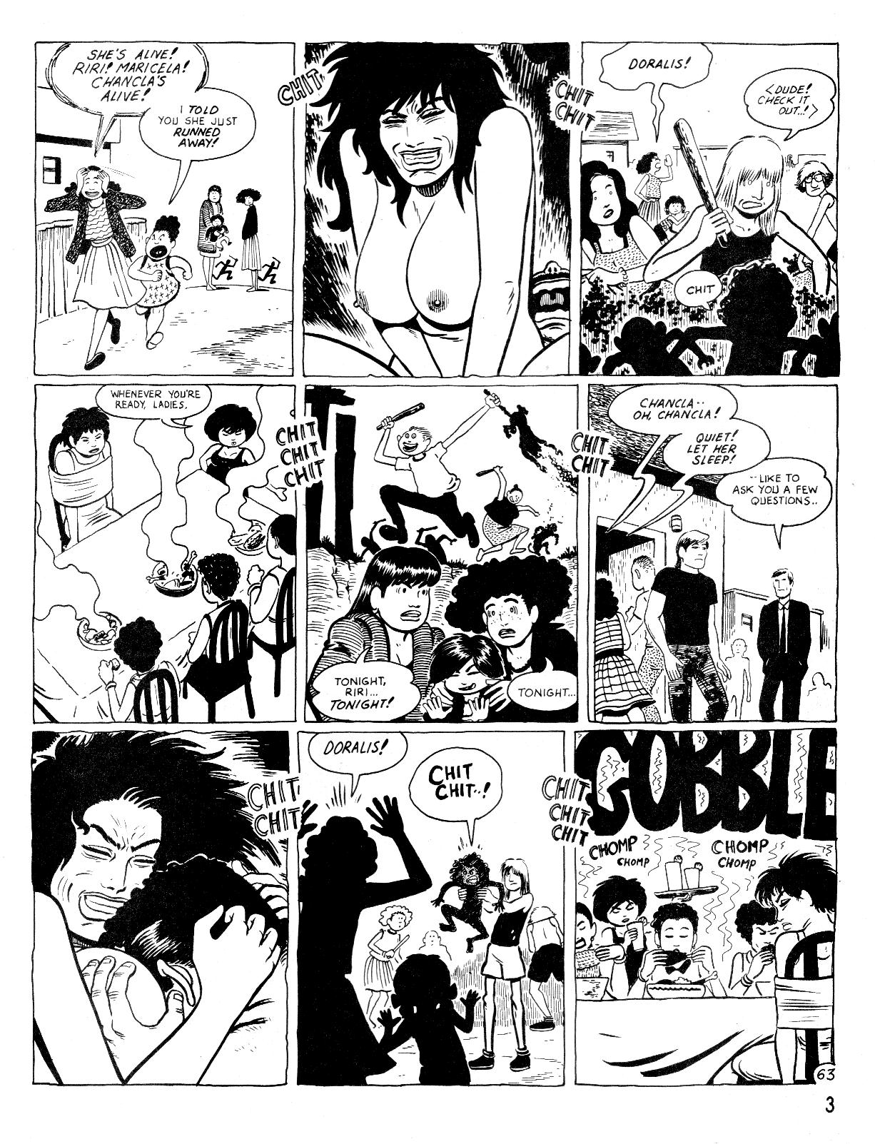 Read online Love and Rockets (1982) comic -  Issue #25 - 7