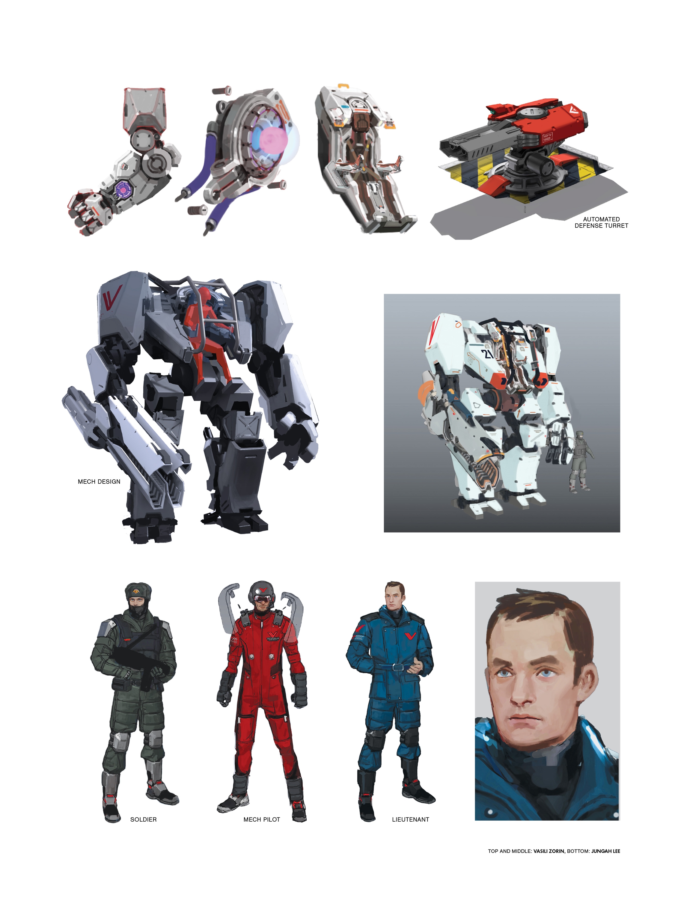 Read online The Art of Overwatch comic -  Issue # TPB (Part 4) - 22