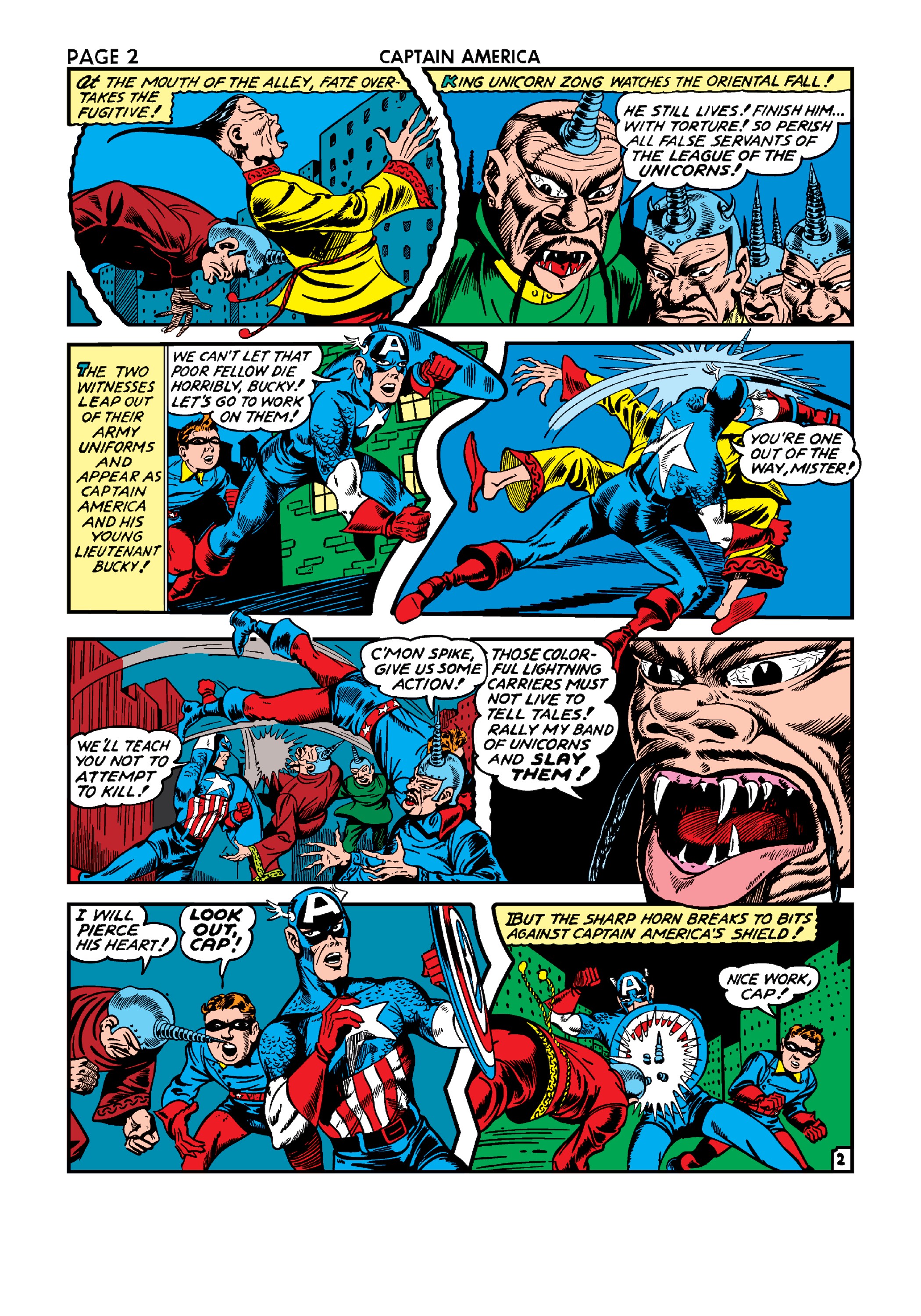 Read online Marvel Masterworks: Golden Age Captain America comic -  Issue # TPB 4 (Part 1) - 11
