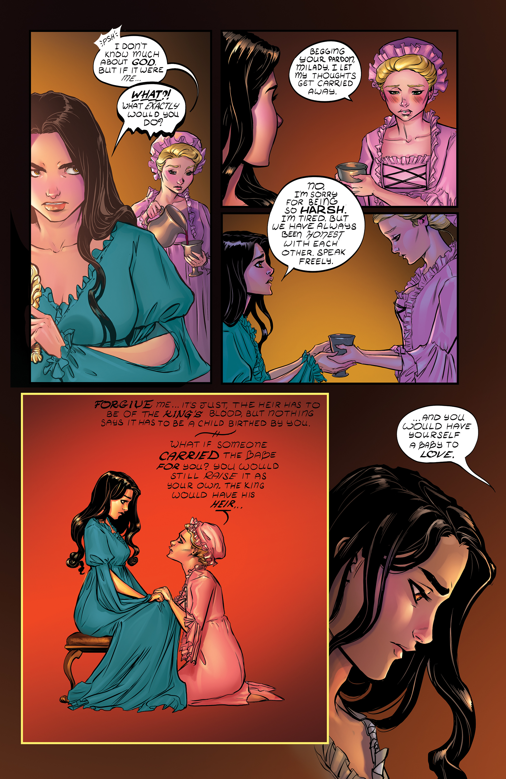 Read online George MacDonald's The Light Princess comic -  Issue #1 - 7