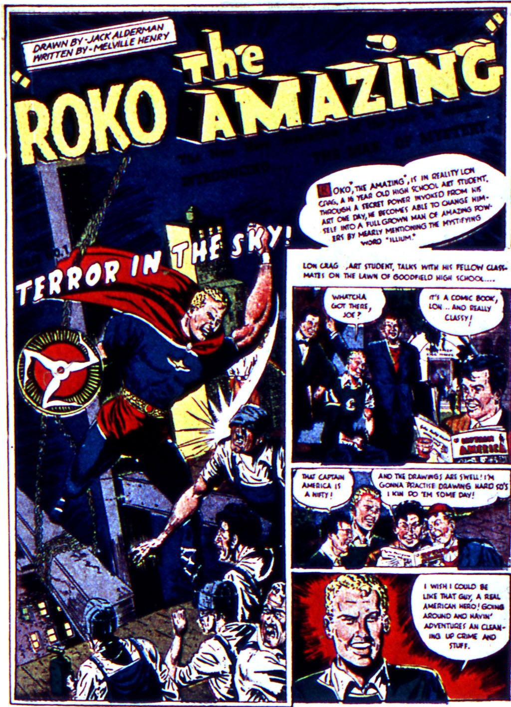 Read online USA Comics comic -  Issue #5 - 35