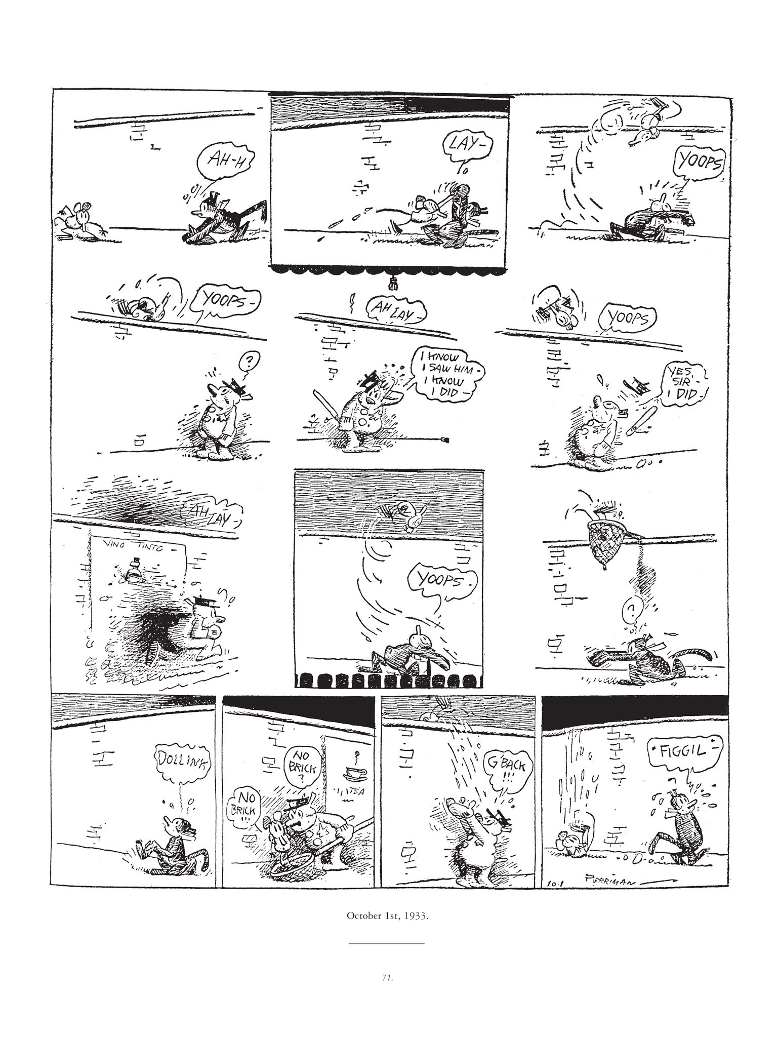 Read online Krazy & Ignatz comic -  Issue # TPB 8 - 70