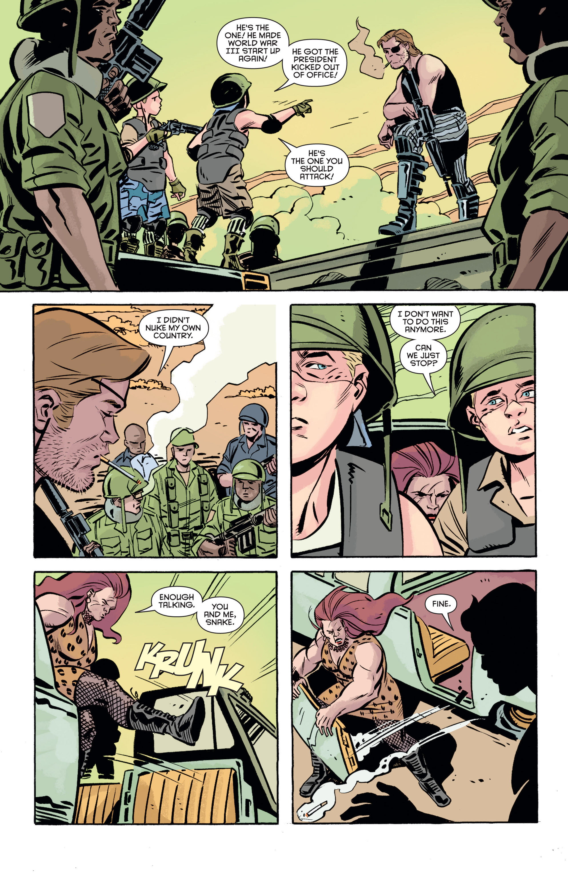 Read online Escape from New York comic -  Issue #4 - 14