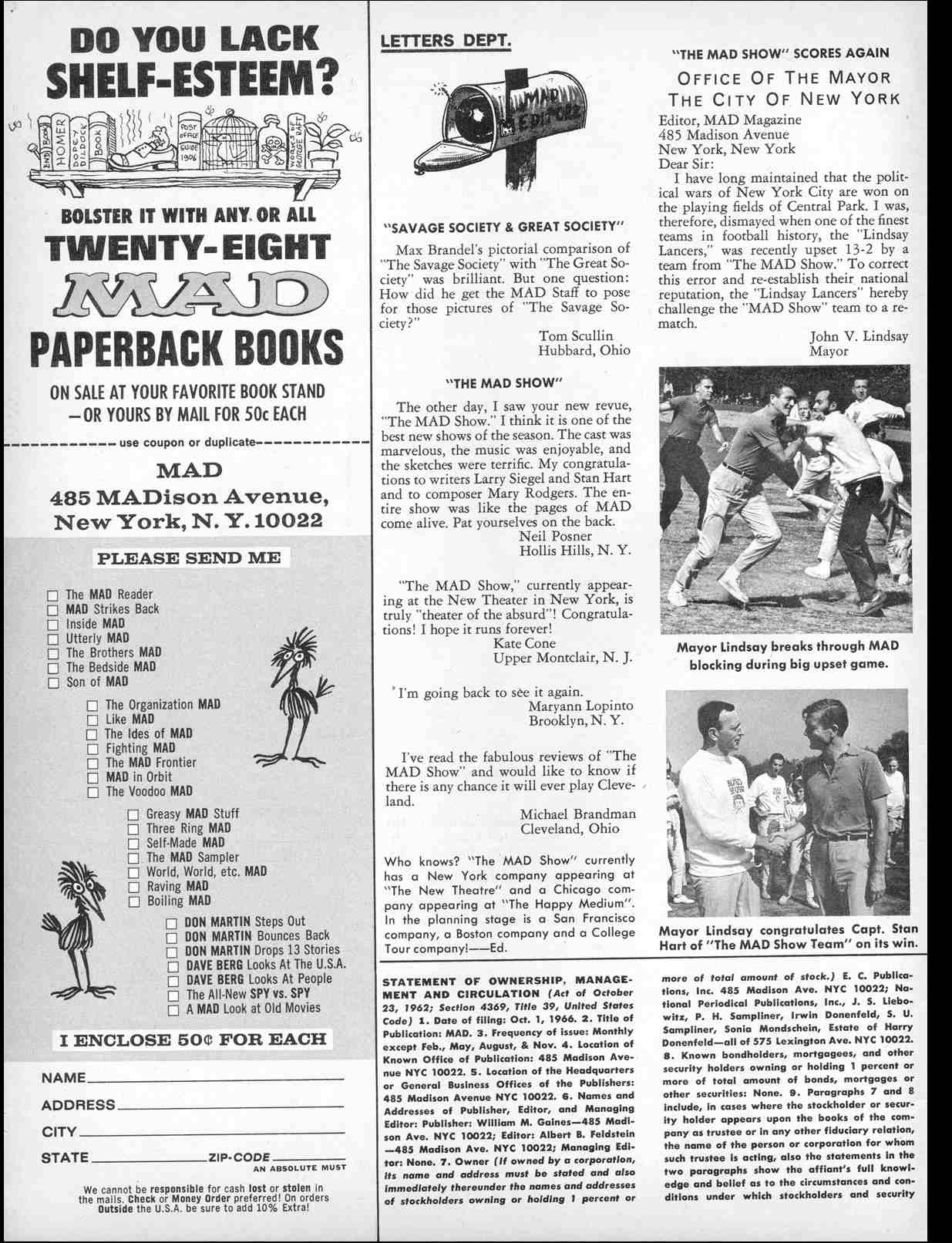 Read online MAD comic -  Issue #109 - 4