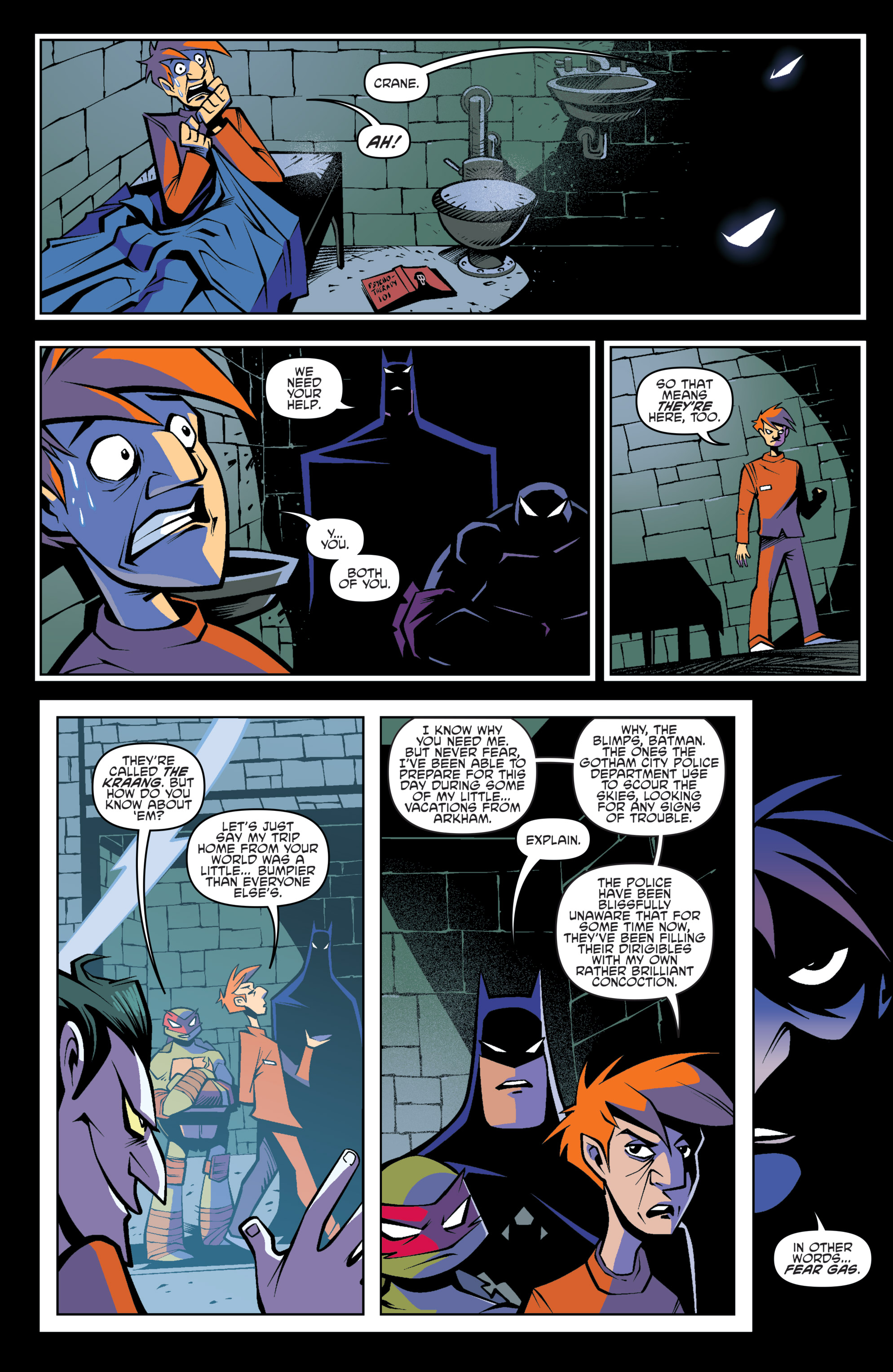 Read online Batman/Teenage Mutant Ninja Turtles Adventure comic -  Issue #6 - 13