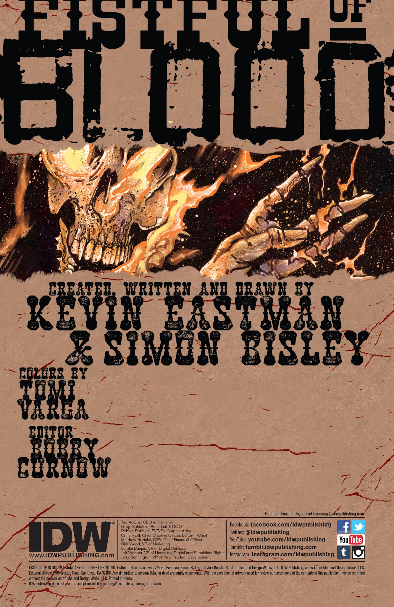 Read online Fistful of Blood comic -  Issue #4 - 2
