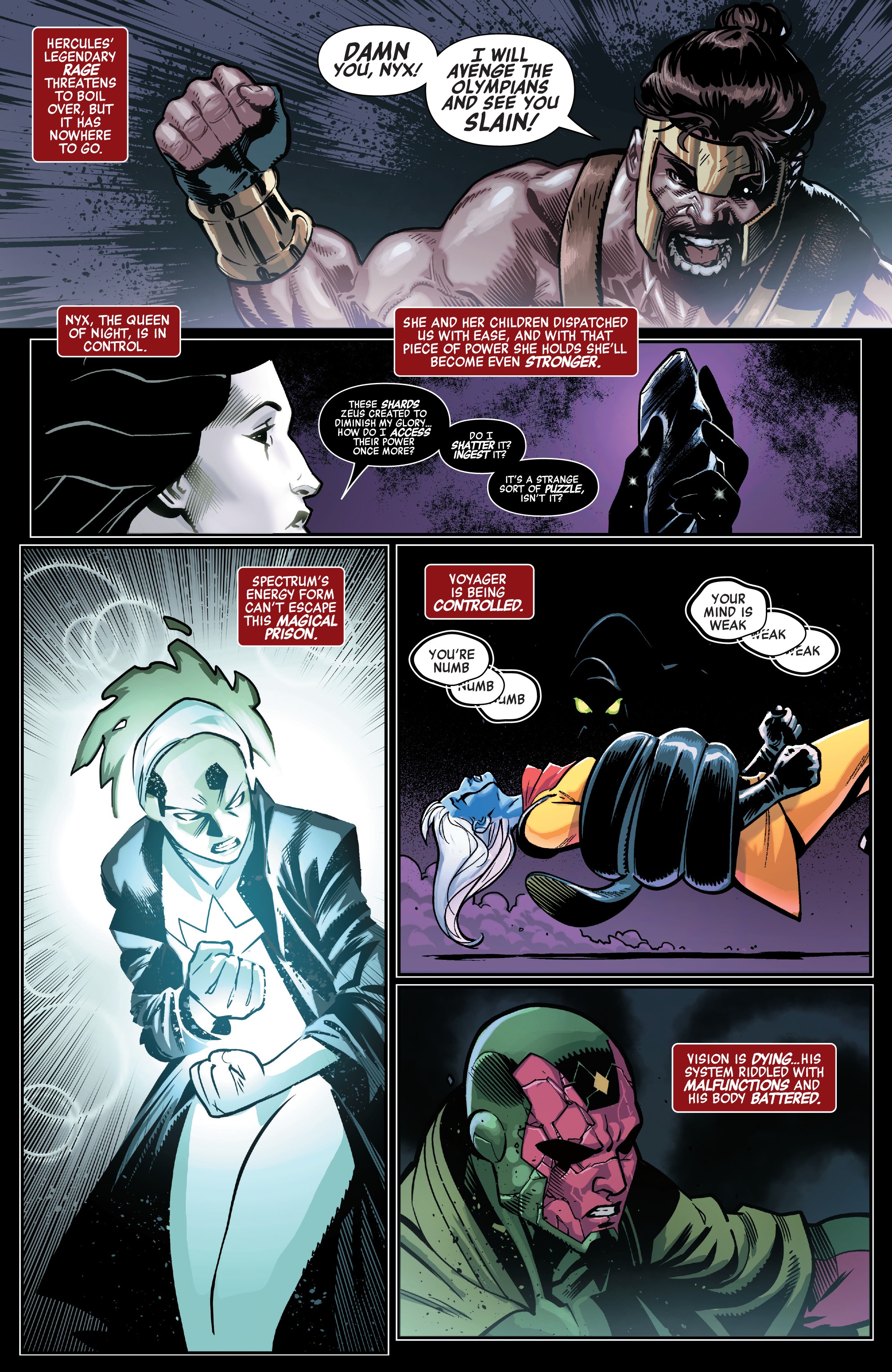 Read online Avengers No Road Home comic -  Issue #5 - 5