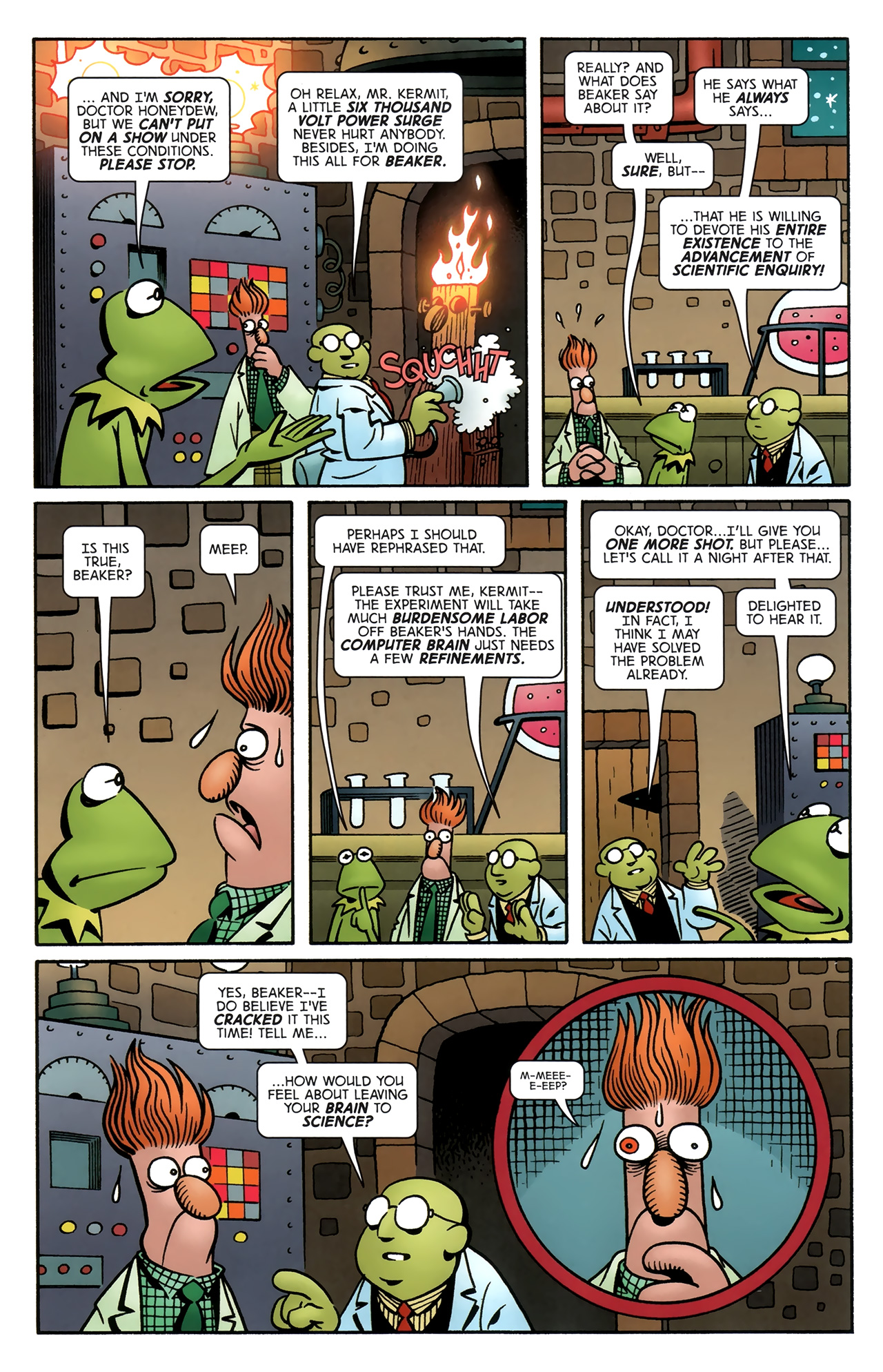 Read online The Muppet Show: The Comic Book comic -  Issue #11 - 11