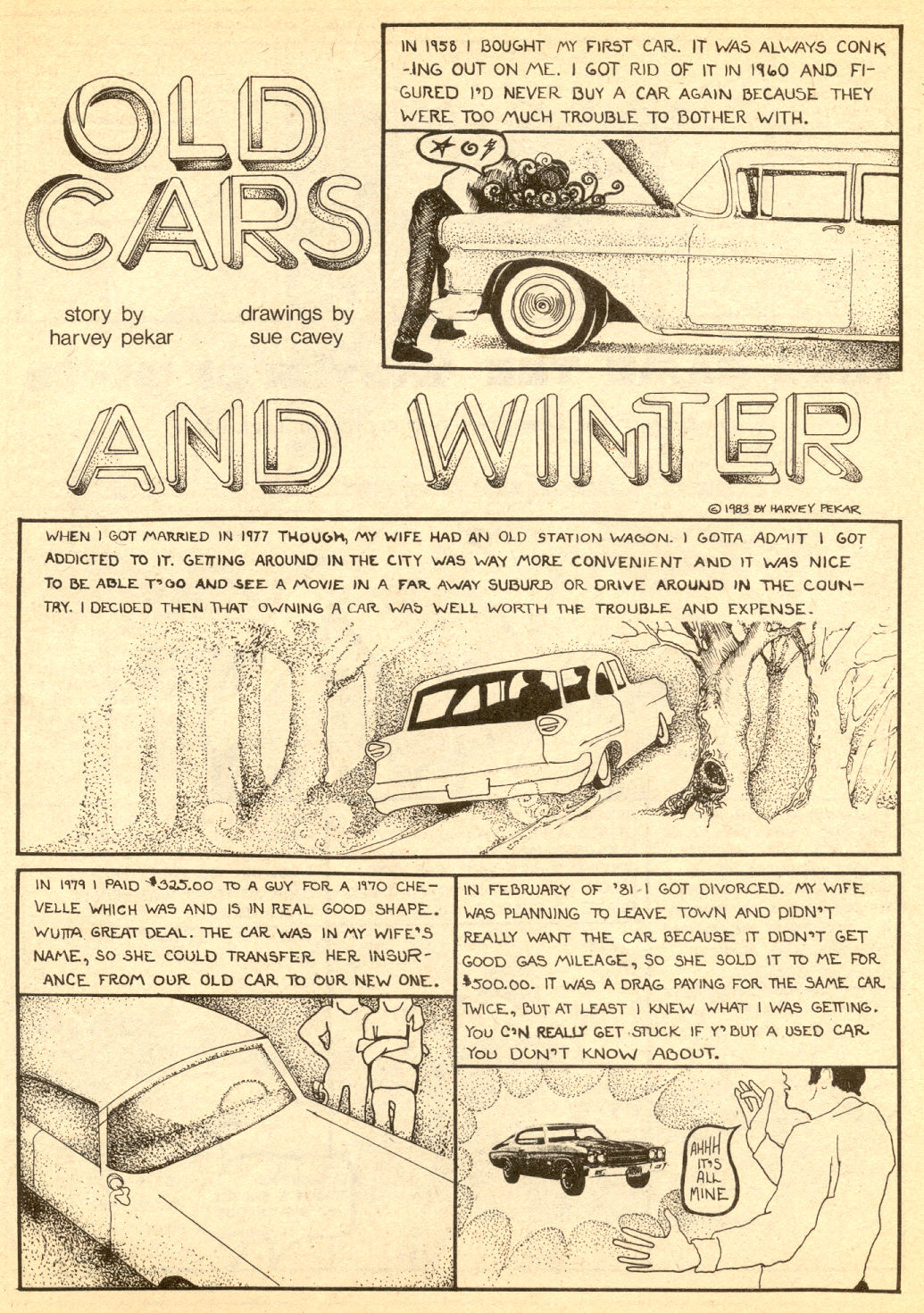 Read online American Splendor (1976) comic -  Issue #8 - 36