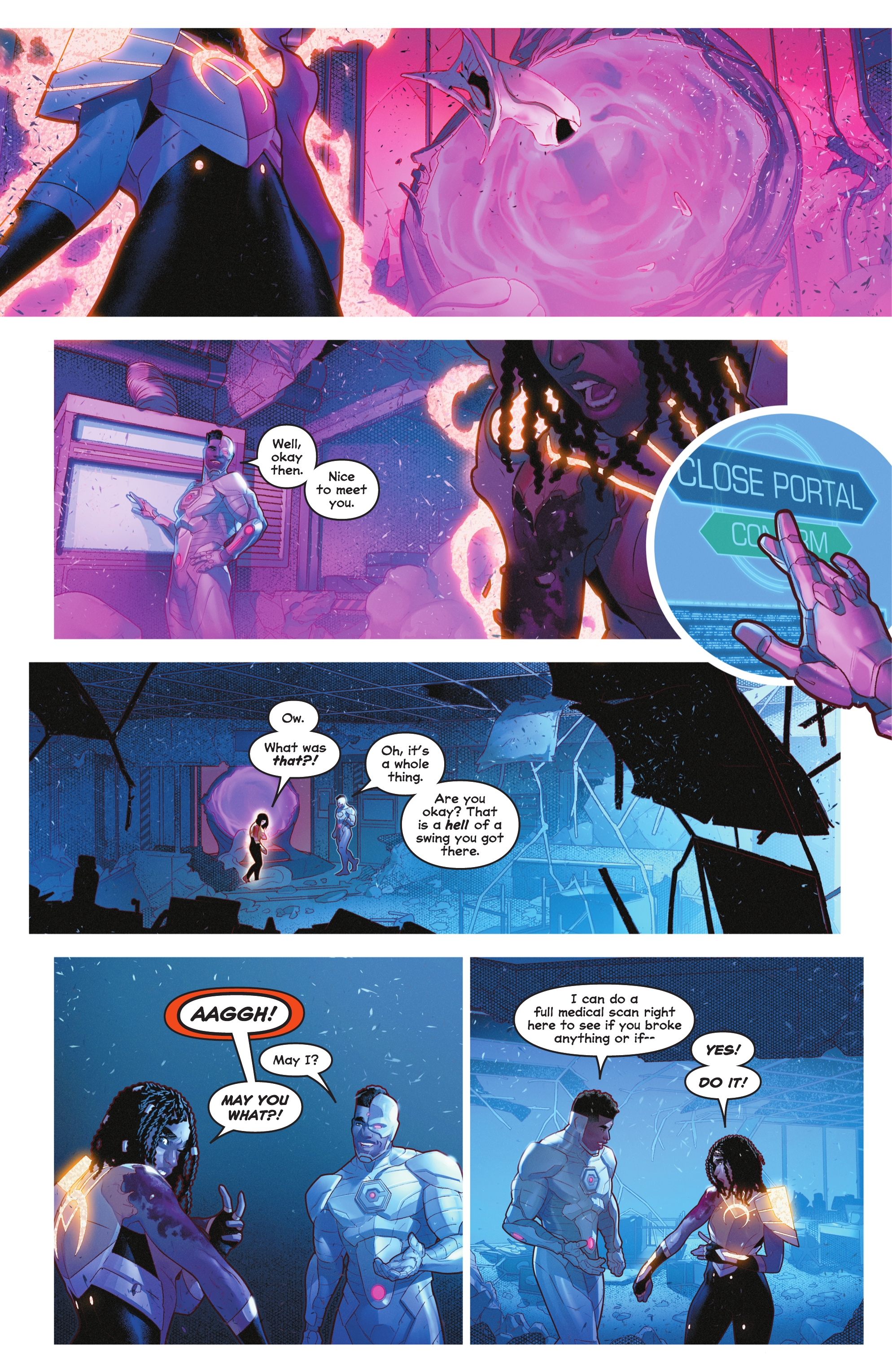 Read online Naomi Season Two comic -  Issue #3 - 9