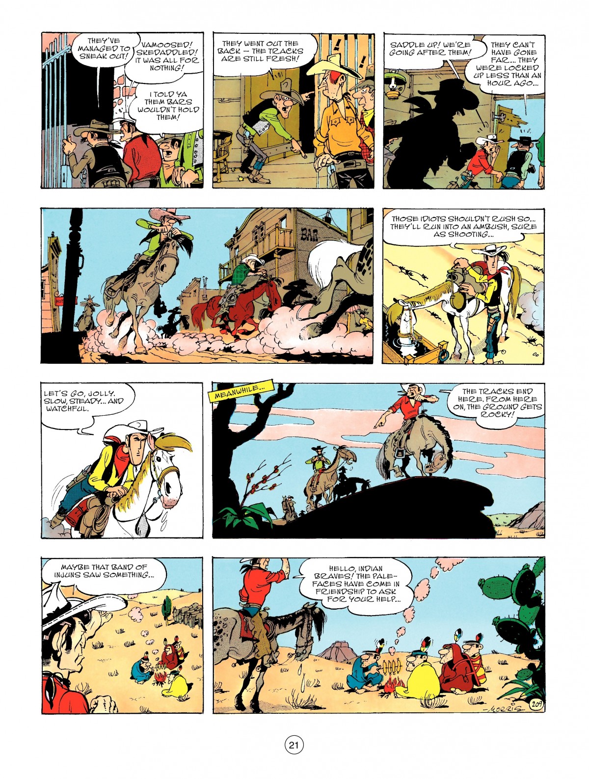 Read online A Lucky Luke Adventure comic -  Issue #47 - 21