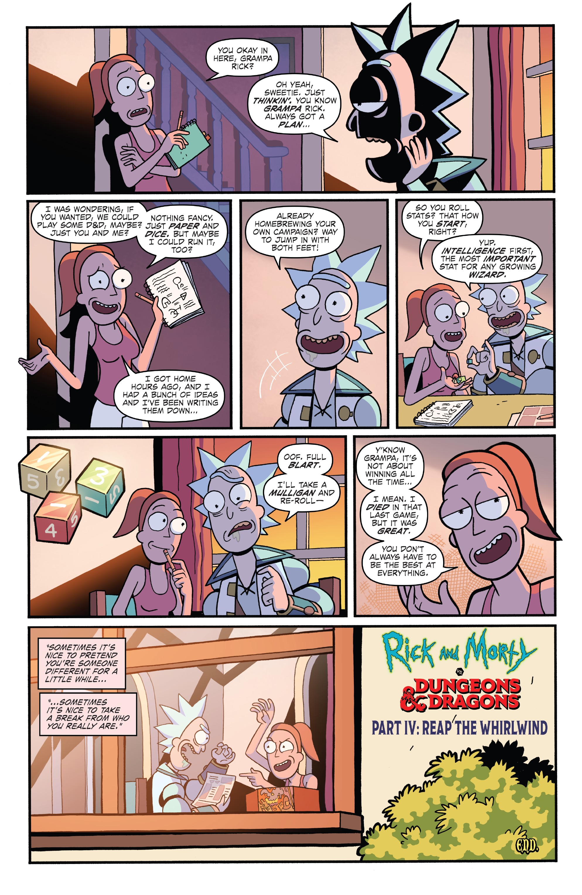 Read online Rick and Morty vs Dungeons & Dragons comic -  Issue #4 - 27