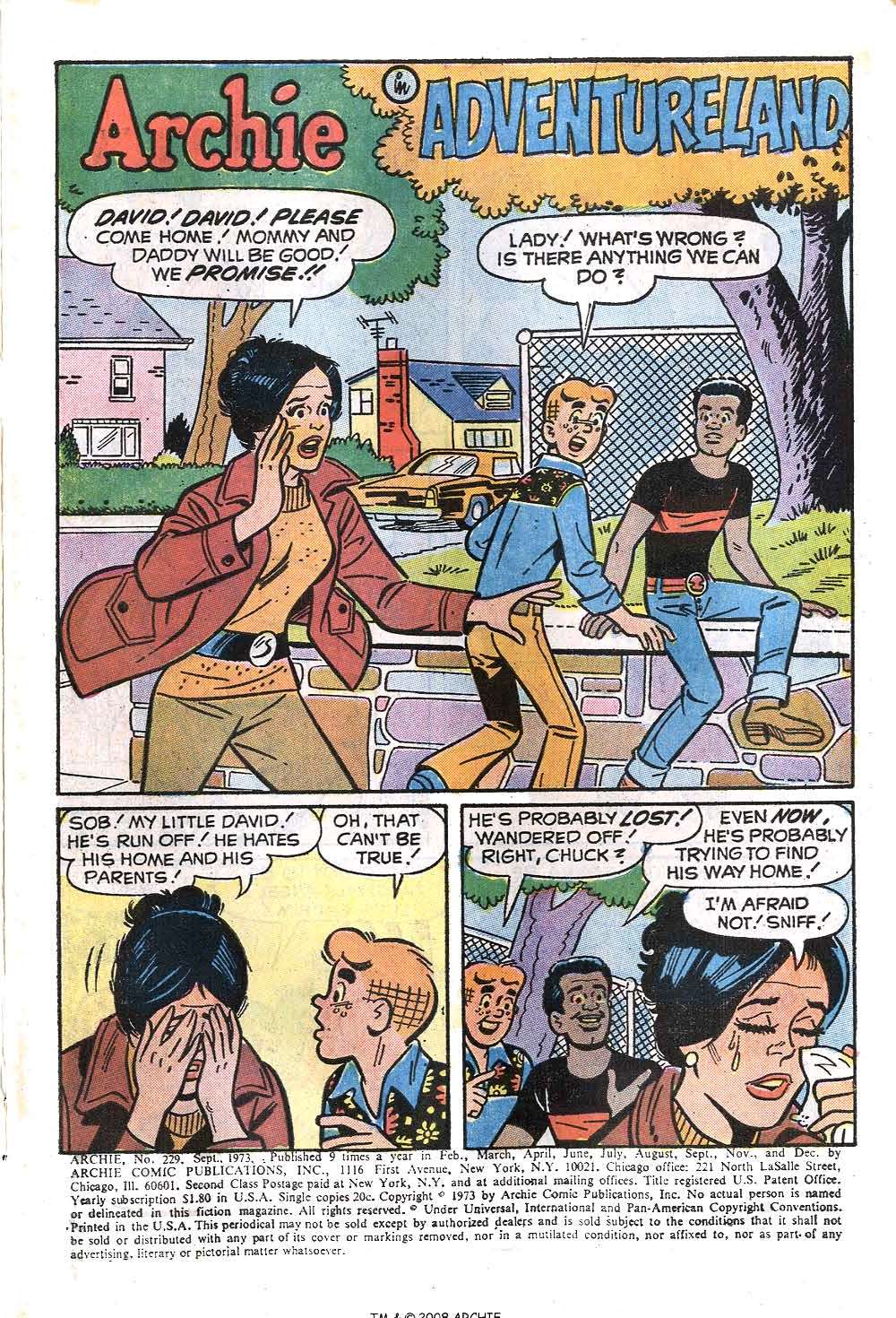 Read online Archie (1960) comic -  Issue #229 - 3