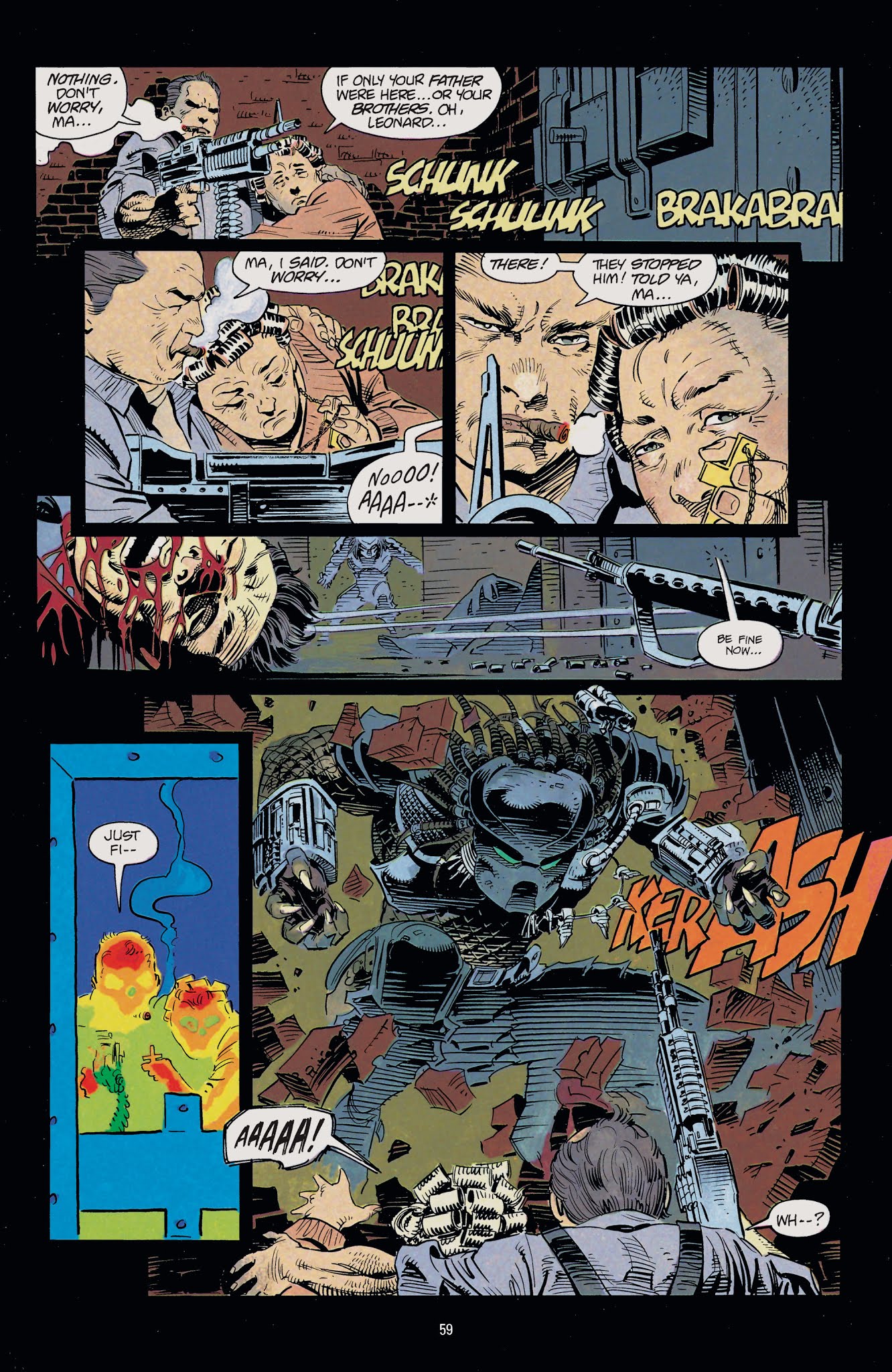 Read online DC Comics/Dark Horse Comics: Batman vs. Predator comic -  Issue # TPB (Part 1) - 56